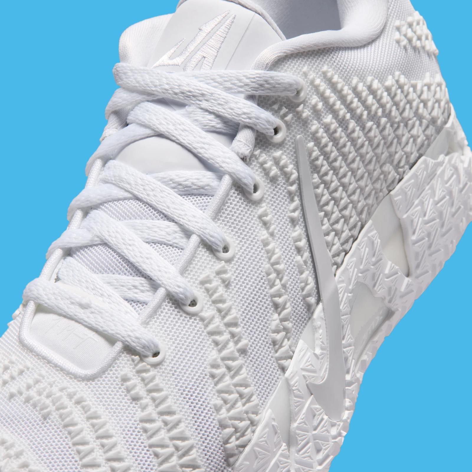 Nike Ja 3 "Triple White" drops in 2026