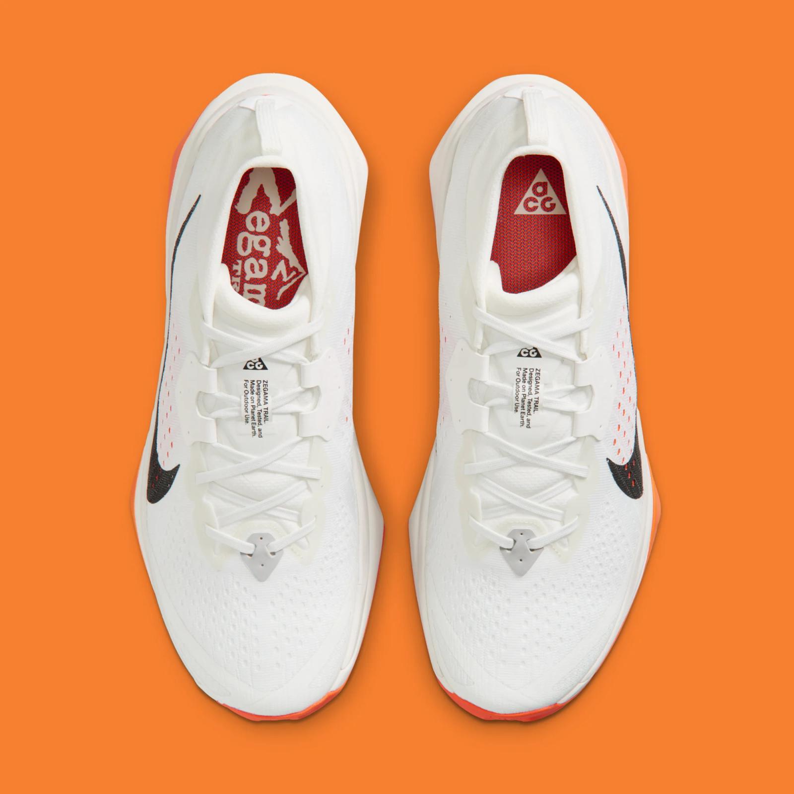 Nike ACG Zegama Trail "Summit White & Safety Orange" drops April 30th, 2026