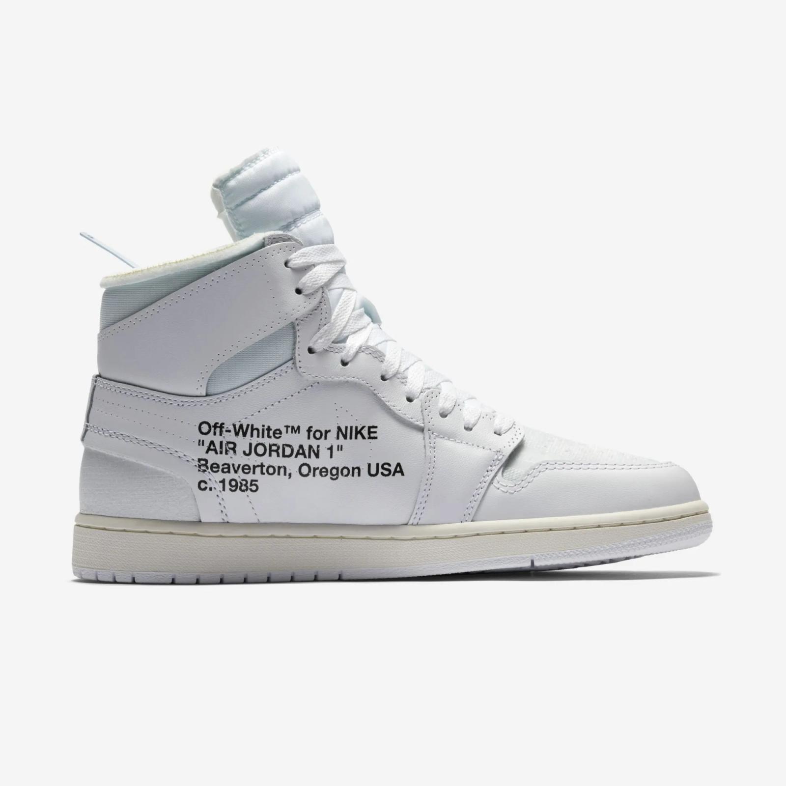 Off-White Air Jordan 1 Retro High OG AA3834-100 Release Date 2025