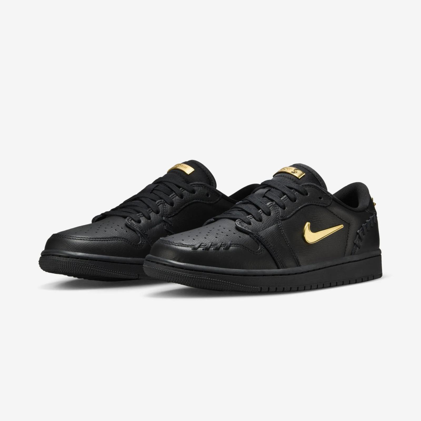 Air Jordan 1 Low Method of Make Black / Metallic Gold FN5032-007