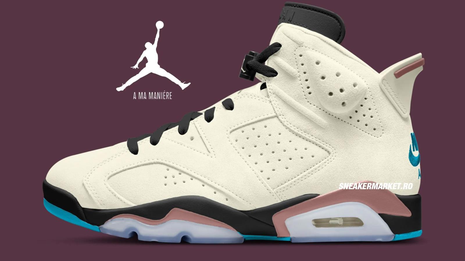 A Ma Maniere x Air Jordan 6 Retro SP “Sail / Black”