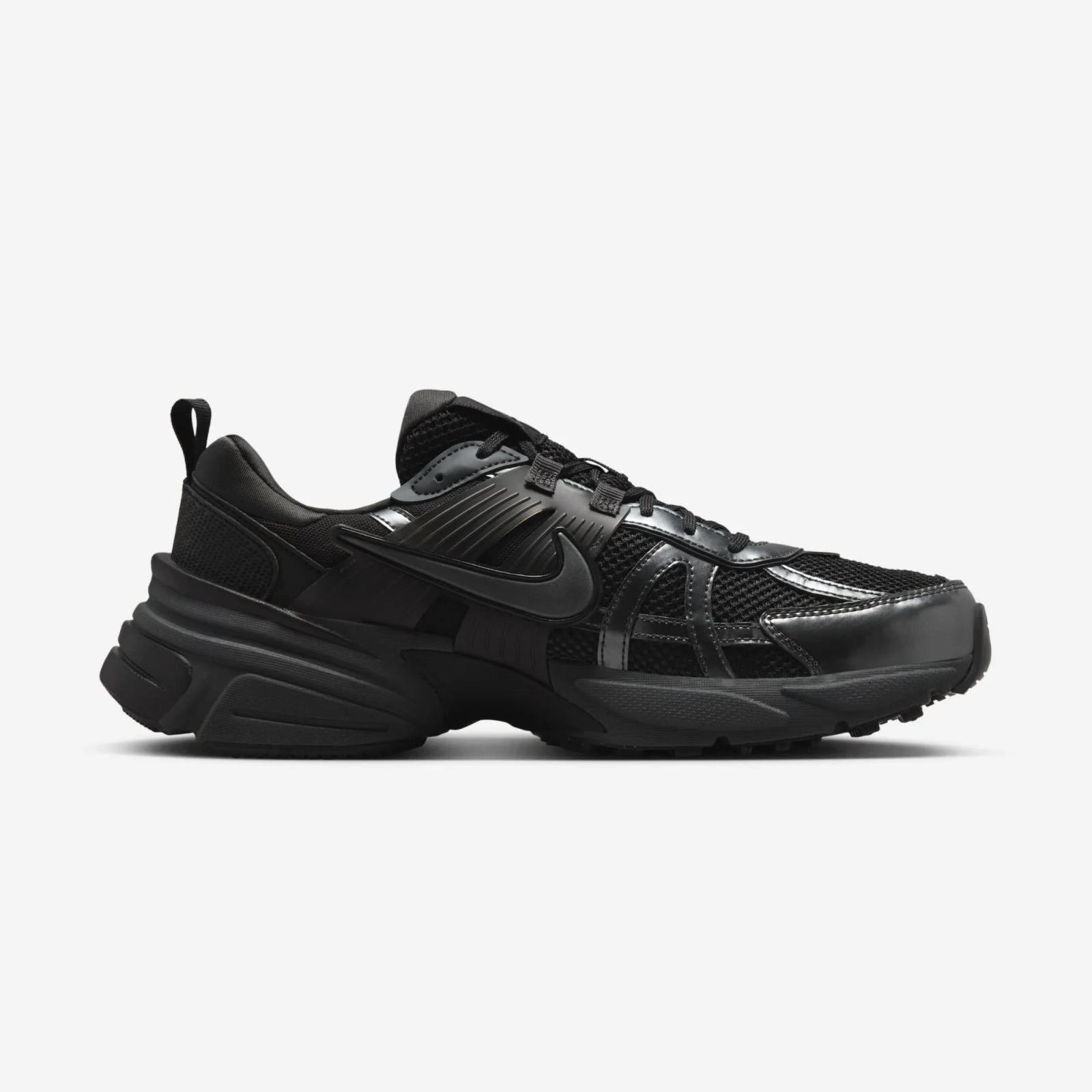 Nike V2K Run Triple Black Patent HJ4497-001