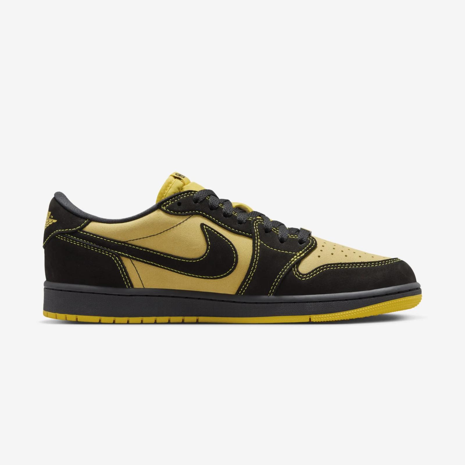 Quai 54 x Air Jordan 1 Retro Low OG Tour Yellow IB8836-007