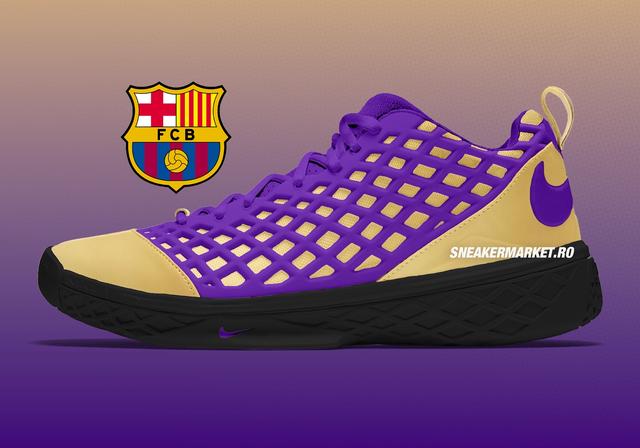 FC Barcelona x Nike Kobe 3 Low 2026 Black/Metallic Gold/Electro Purple
