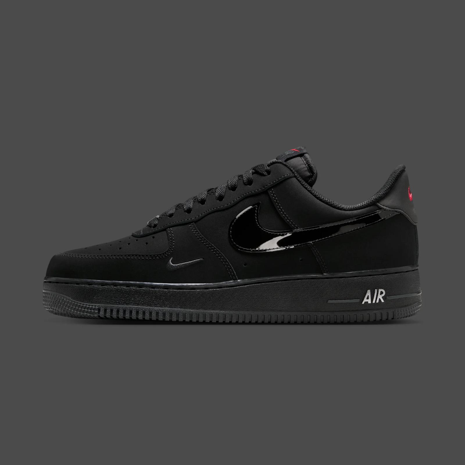 Nike Air Force 1 Low "Black & Fire Red" drops in 2026