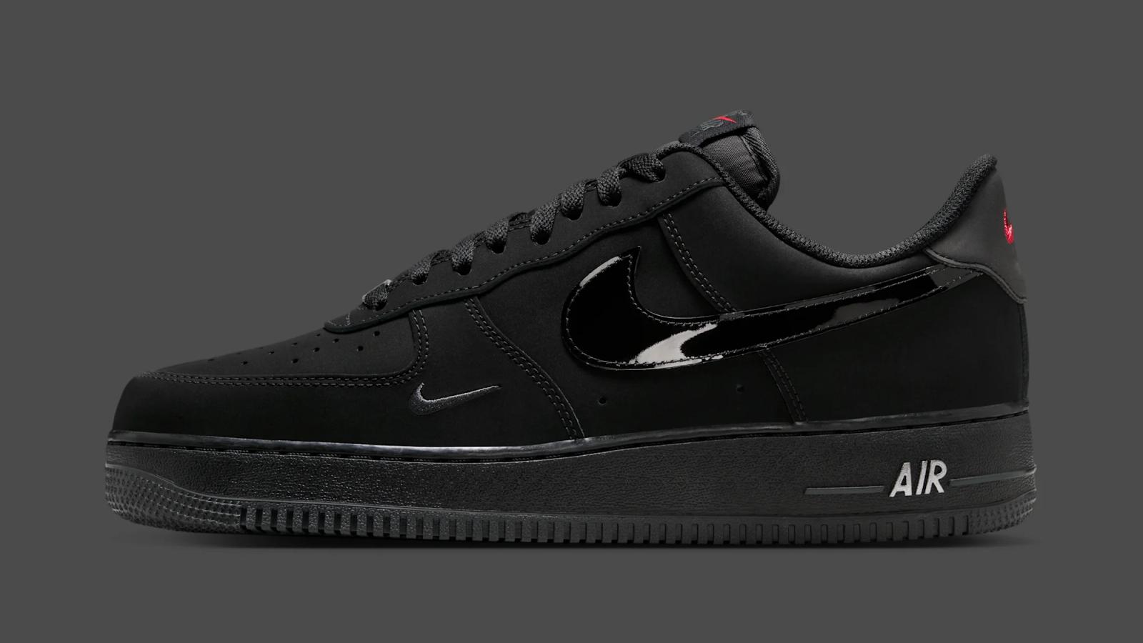 Nike Air Force 1 Low "Black & Fire Red" drops in 2026