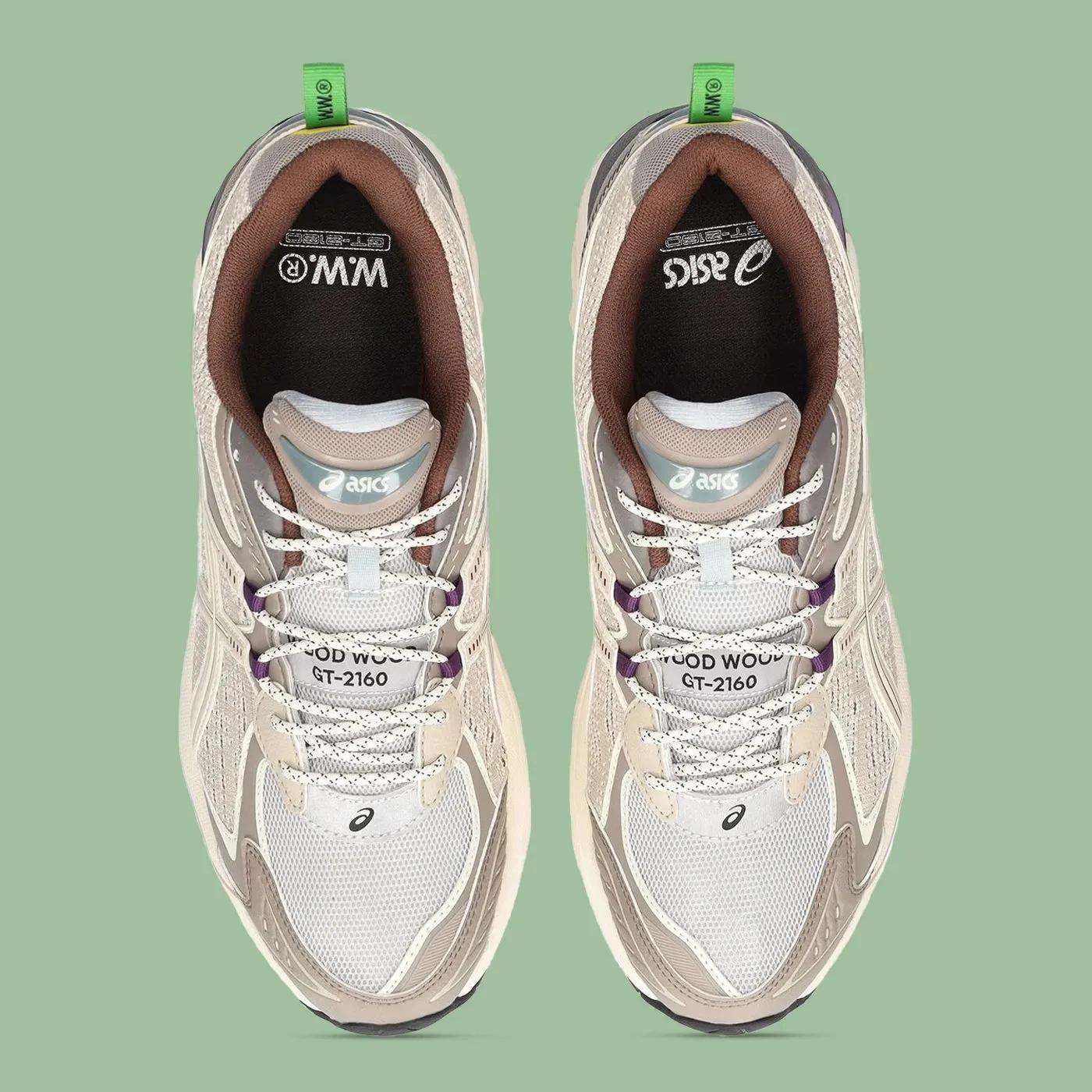 Wood Wood x Asics GT-2160 Stone Grey 1203A426-100