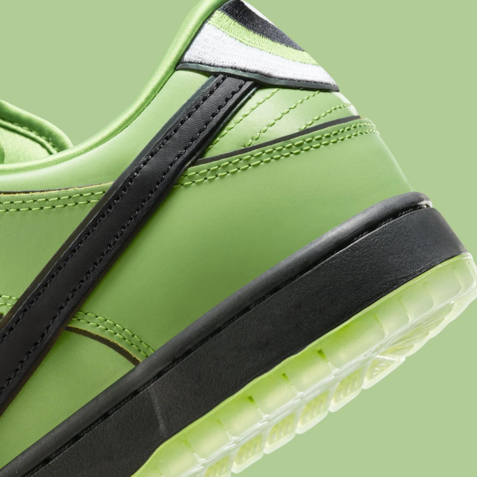 Powerpuff Girls x Nike SB Dunk Low Pro Buttercup