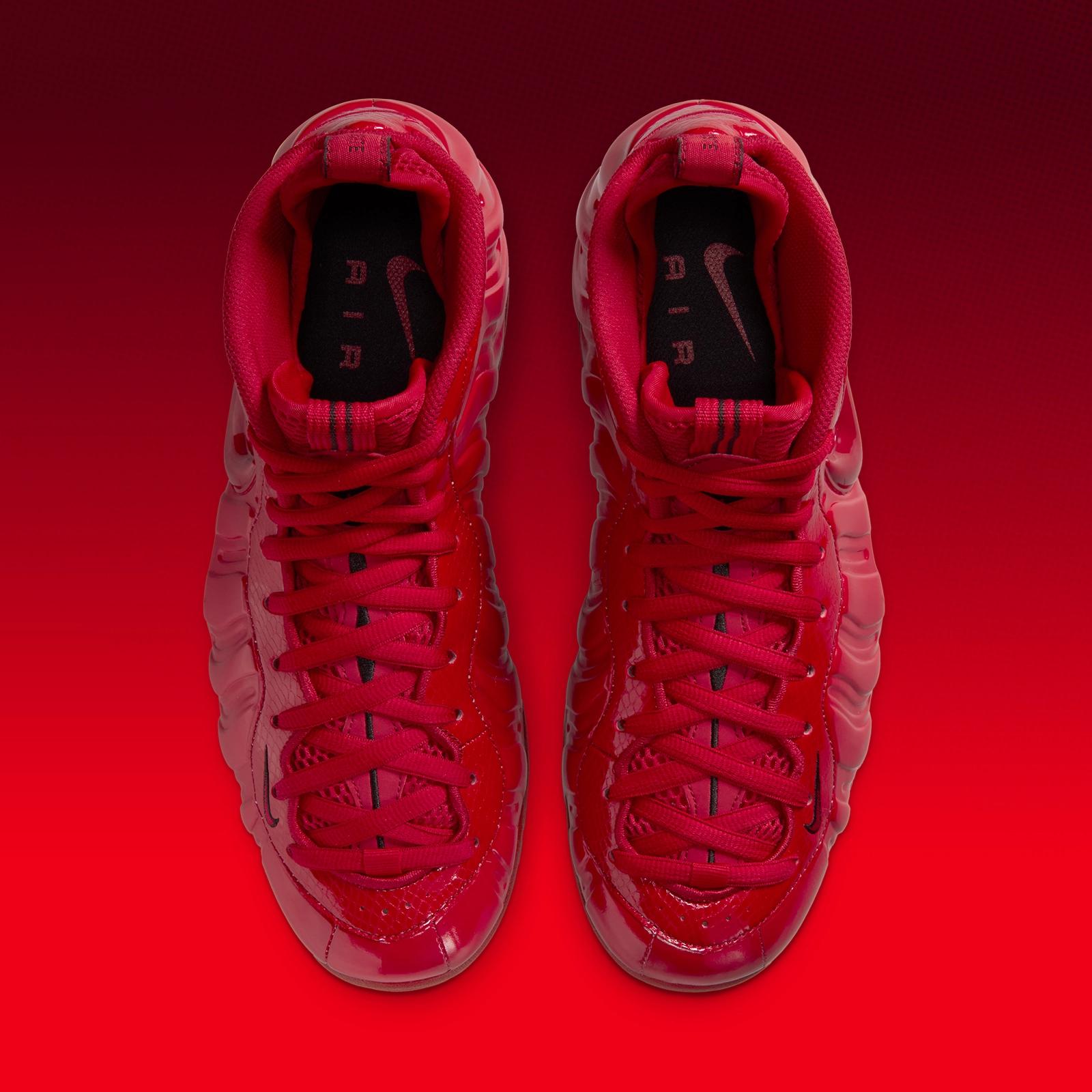 Nike Air Foamposite Pro “Gym Red & Black” releasing in 2026