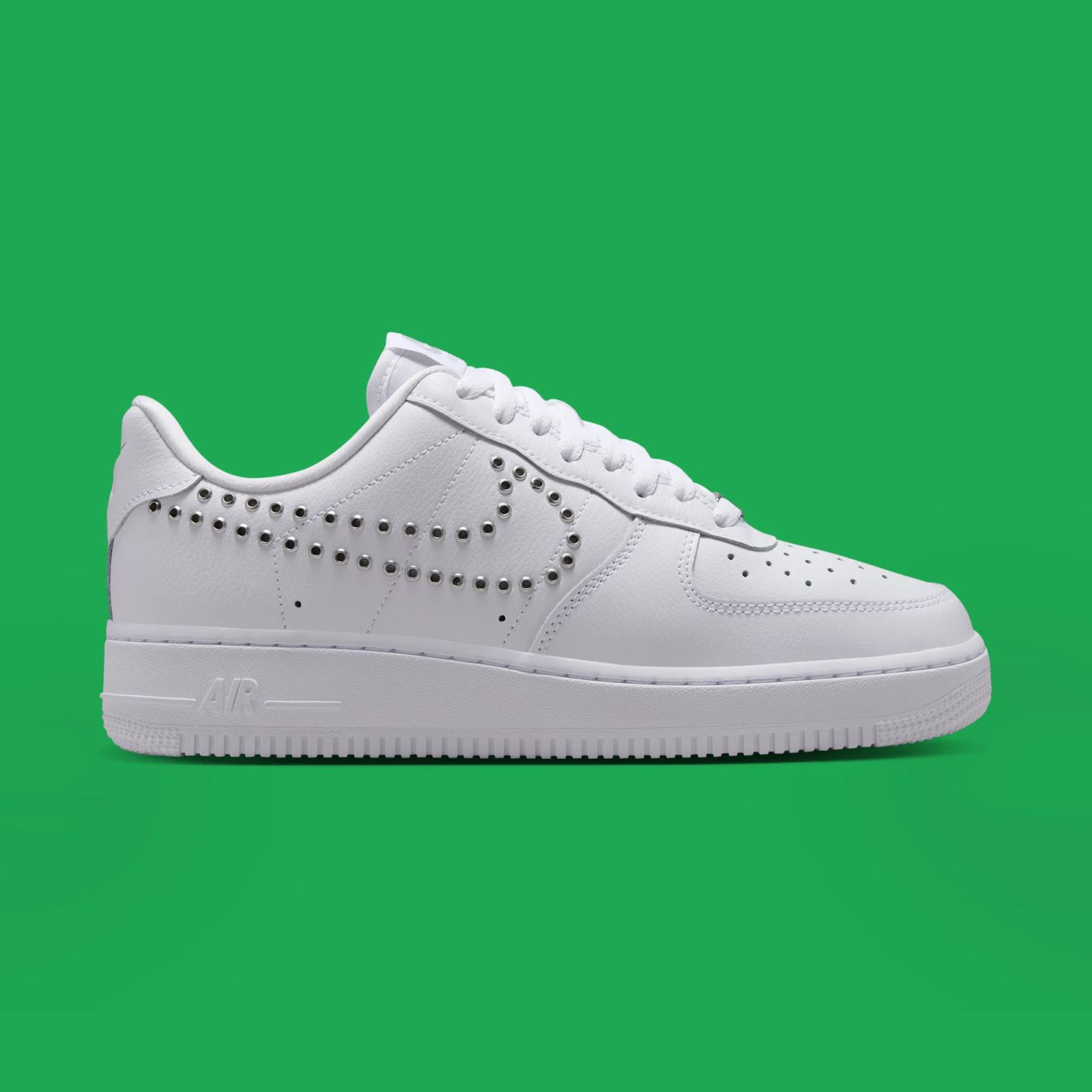Nike Air Force 1 Low "White & Metallic Silver" drops August 1st, 2026