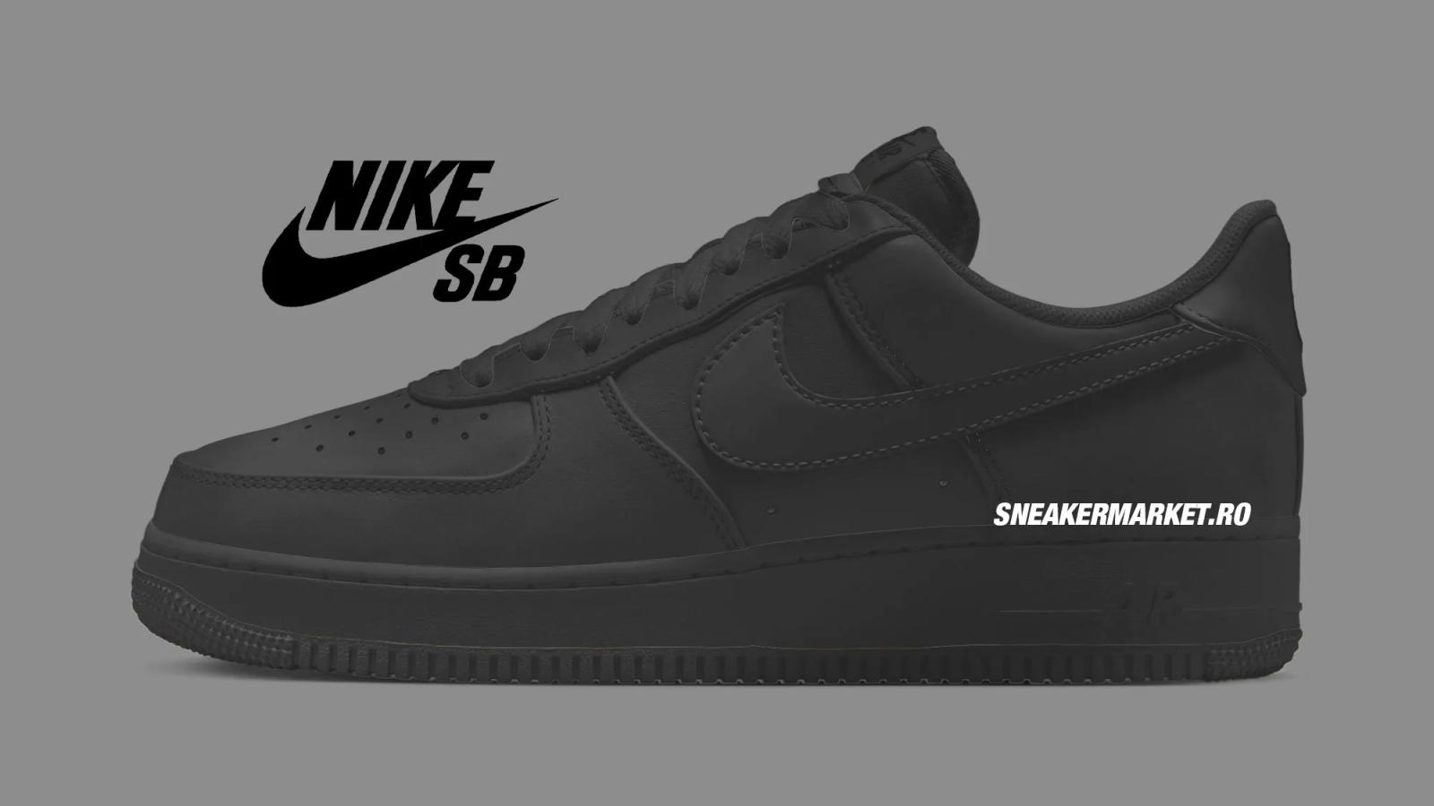 Nike SB x Nike Air Force 1 Low SP “Triple Black”