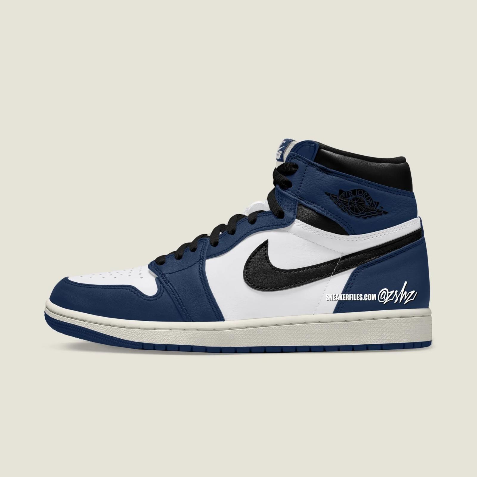 Air Jordan 1 Retro High OG Remastered Midnight Navy DZ5485-401