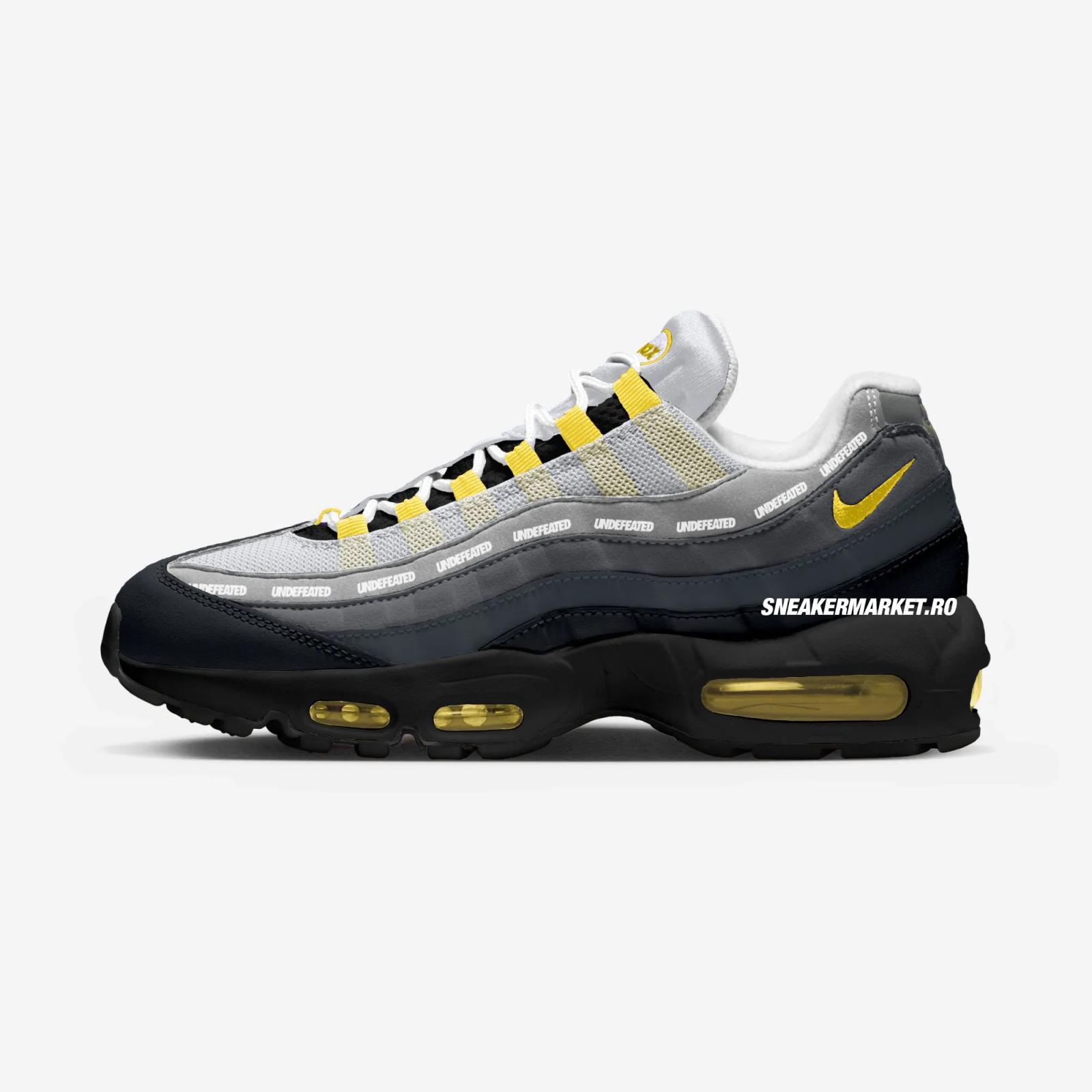 UNDEFEATED x Nike Air Max 95 Black Opti Yellow IB4523-002