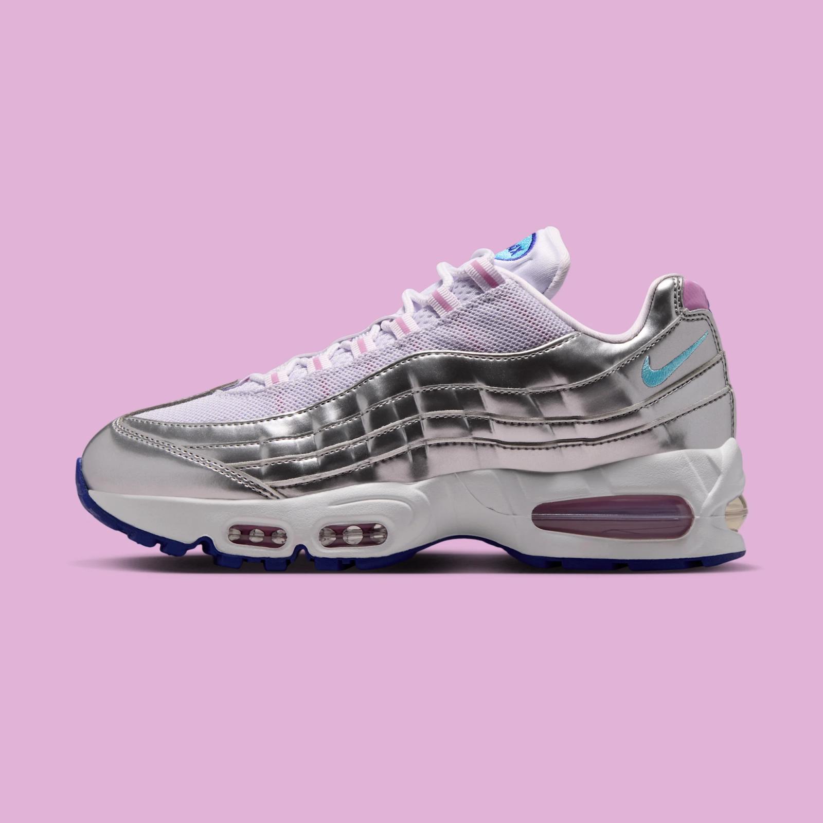 Nike Air Max 95 Big Bubble "Chrome & Lagoon Pulse" drops in 2026