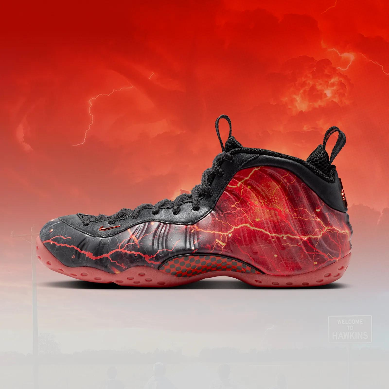 Stranger Things x Nike Foamposite set to release in 2026 🔥