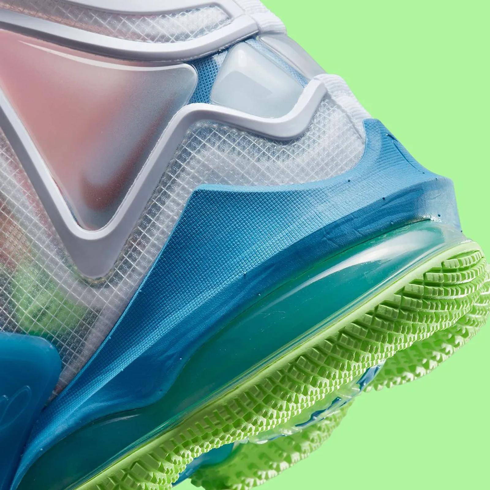 Nike LeBron 19 Dutch Blue Lime Glow