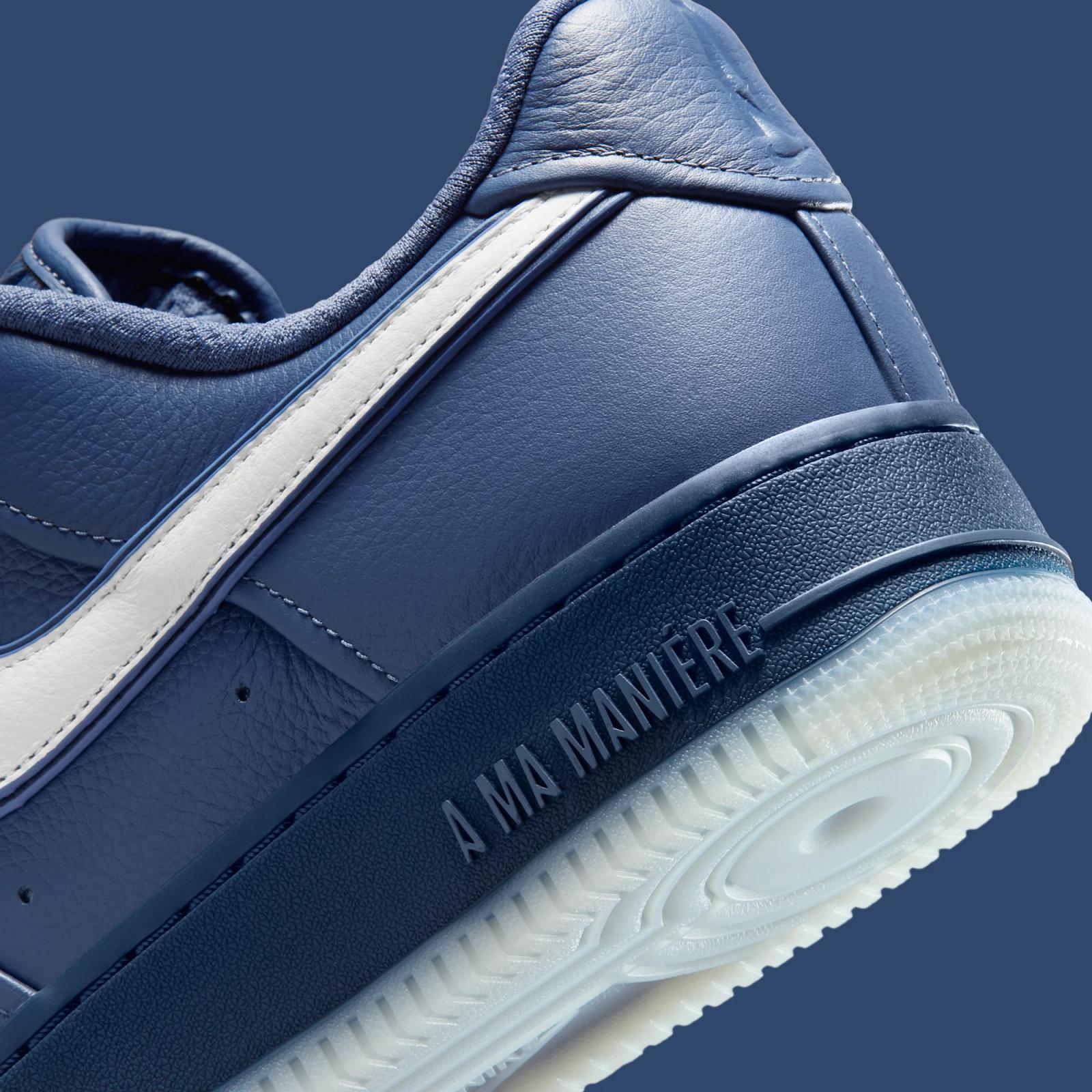 A Ma Maniere x Nike Air Force 1 Low "Diffused Blue" drops in 2026