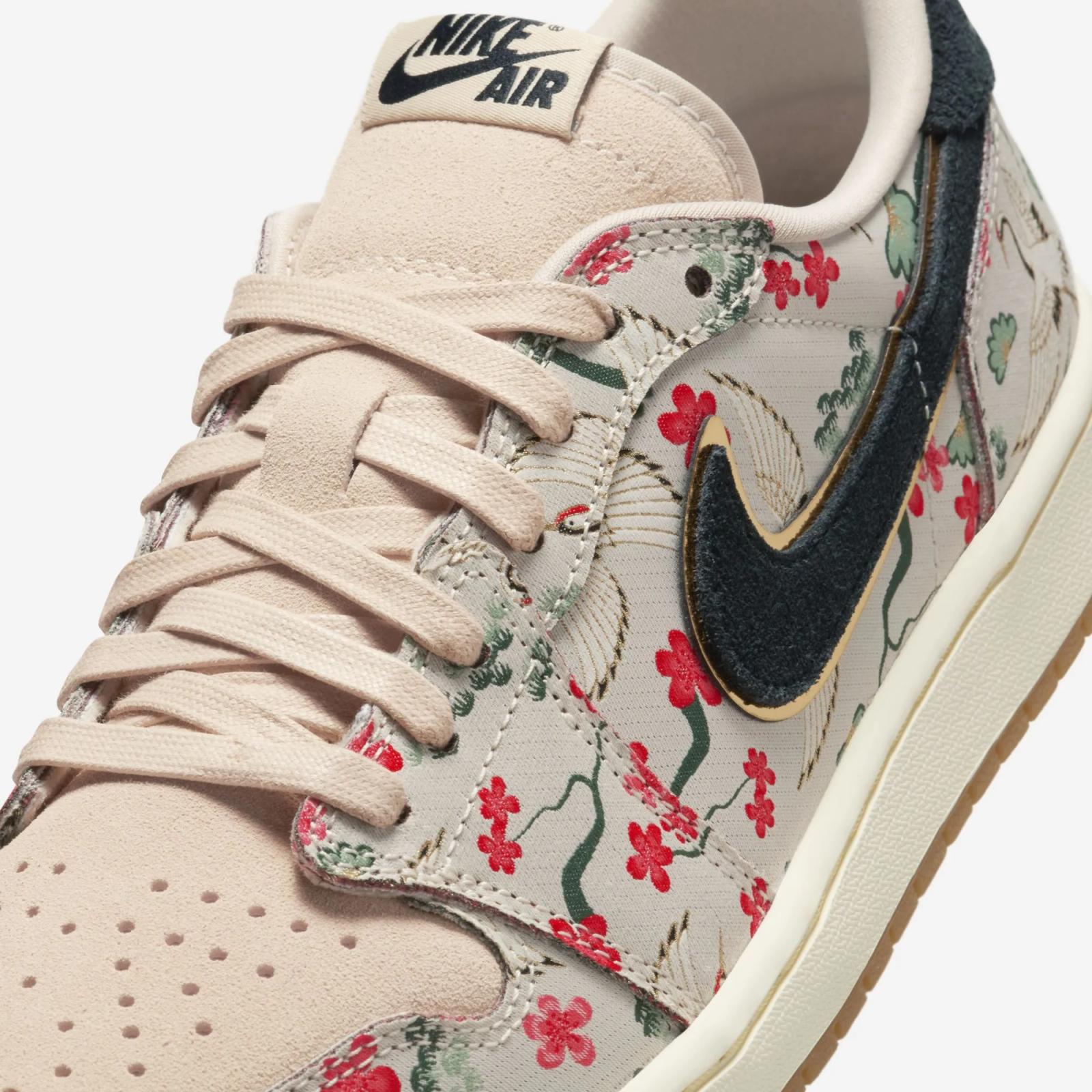 Rui Hachimura x Air Jordan 1 Low OG Cranes HV8293-100