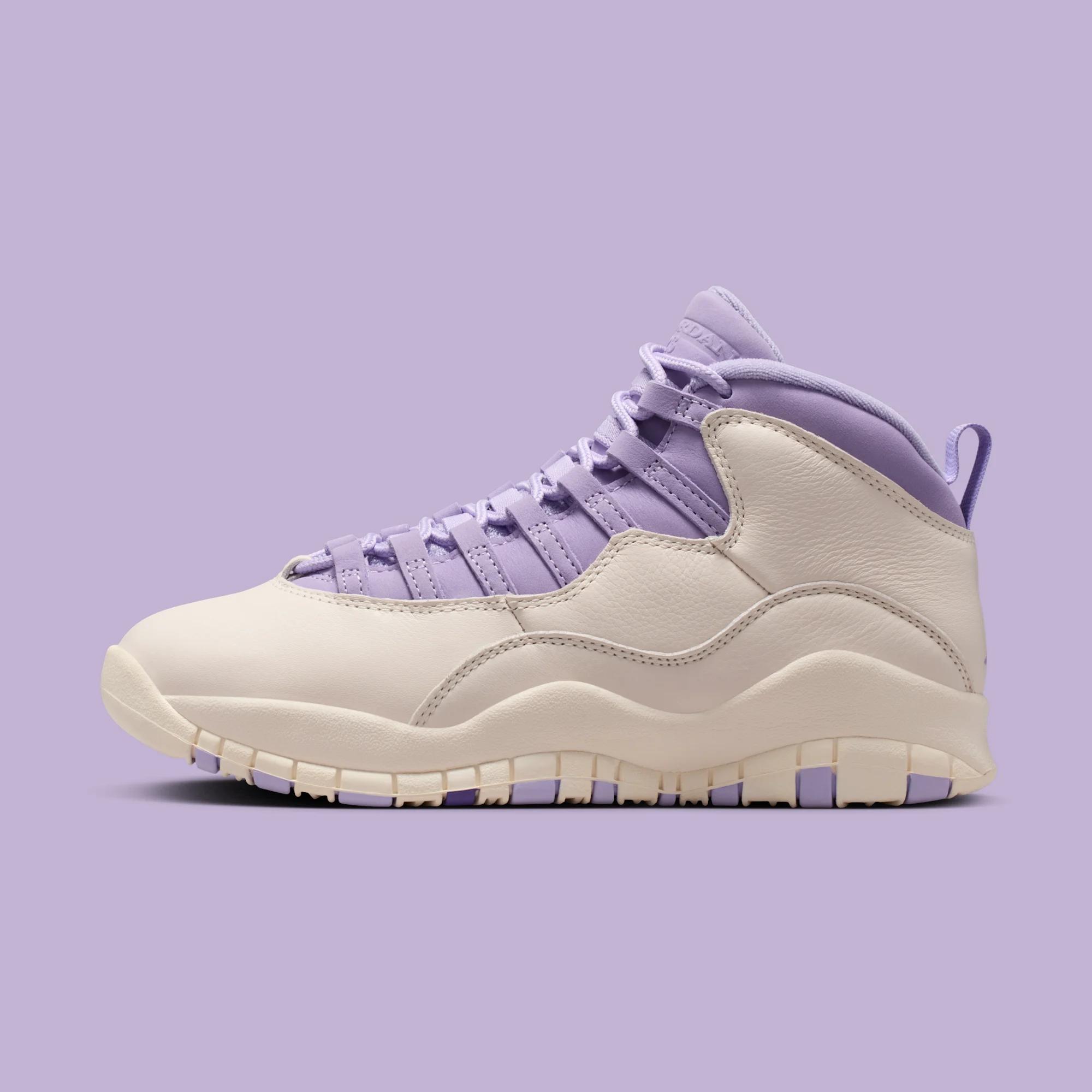 Air Jordan 10 Retro “Chalk / Hydrangeas”