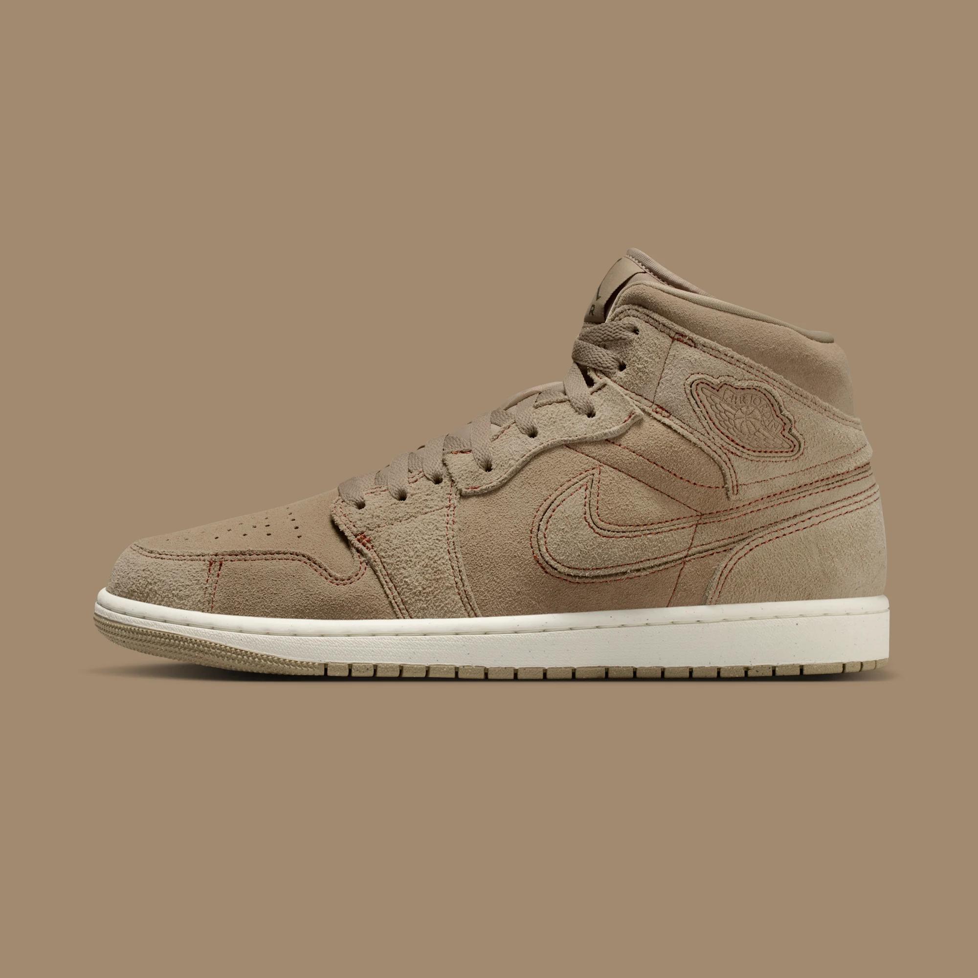 Air Jordan 1 Mid SE Craft "Khaki" drops April 1st, 2026