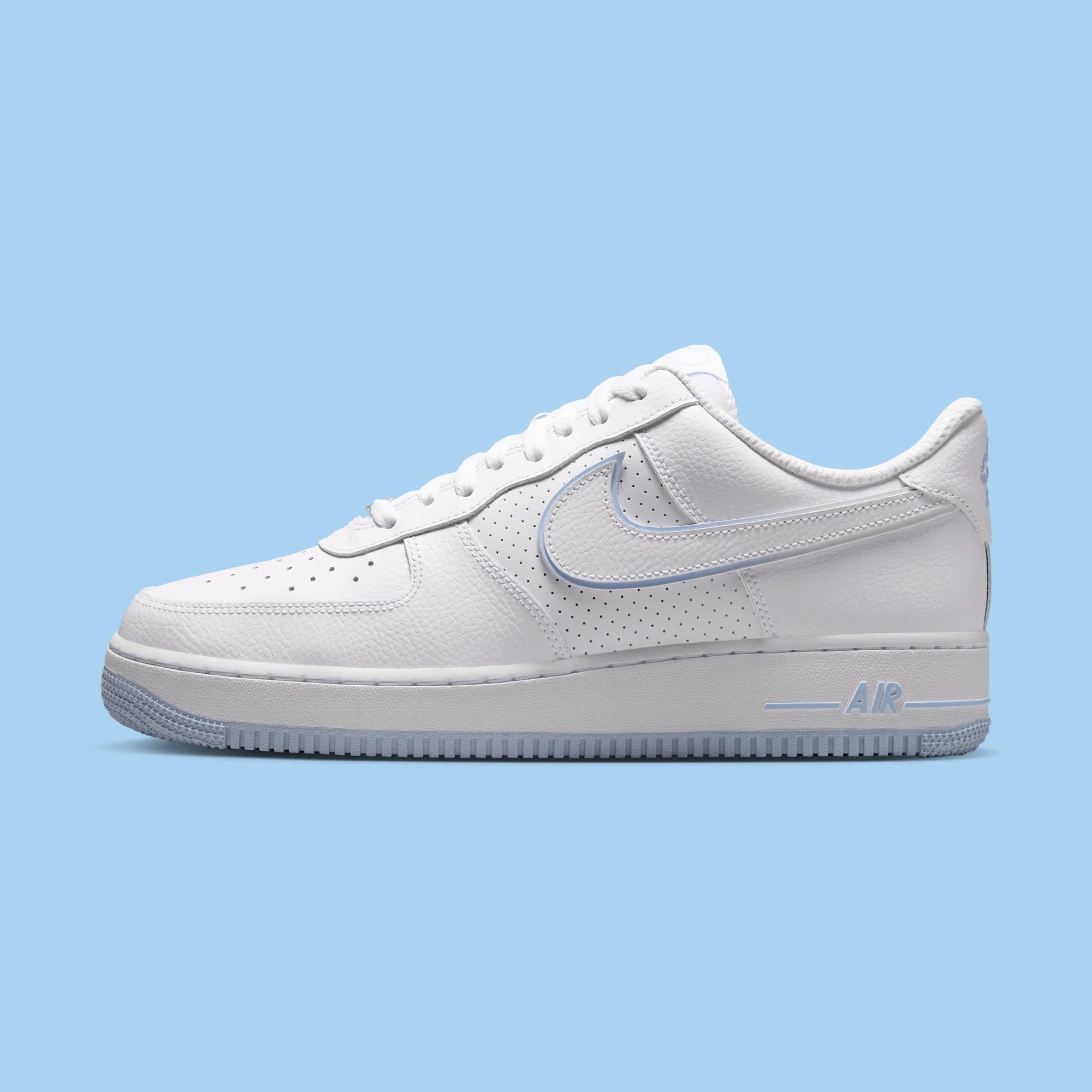 Nike Air Force 1 Low "White & Baltic Blue" drops July 1st, 2026