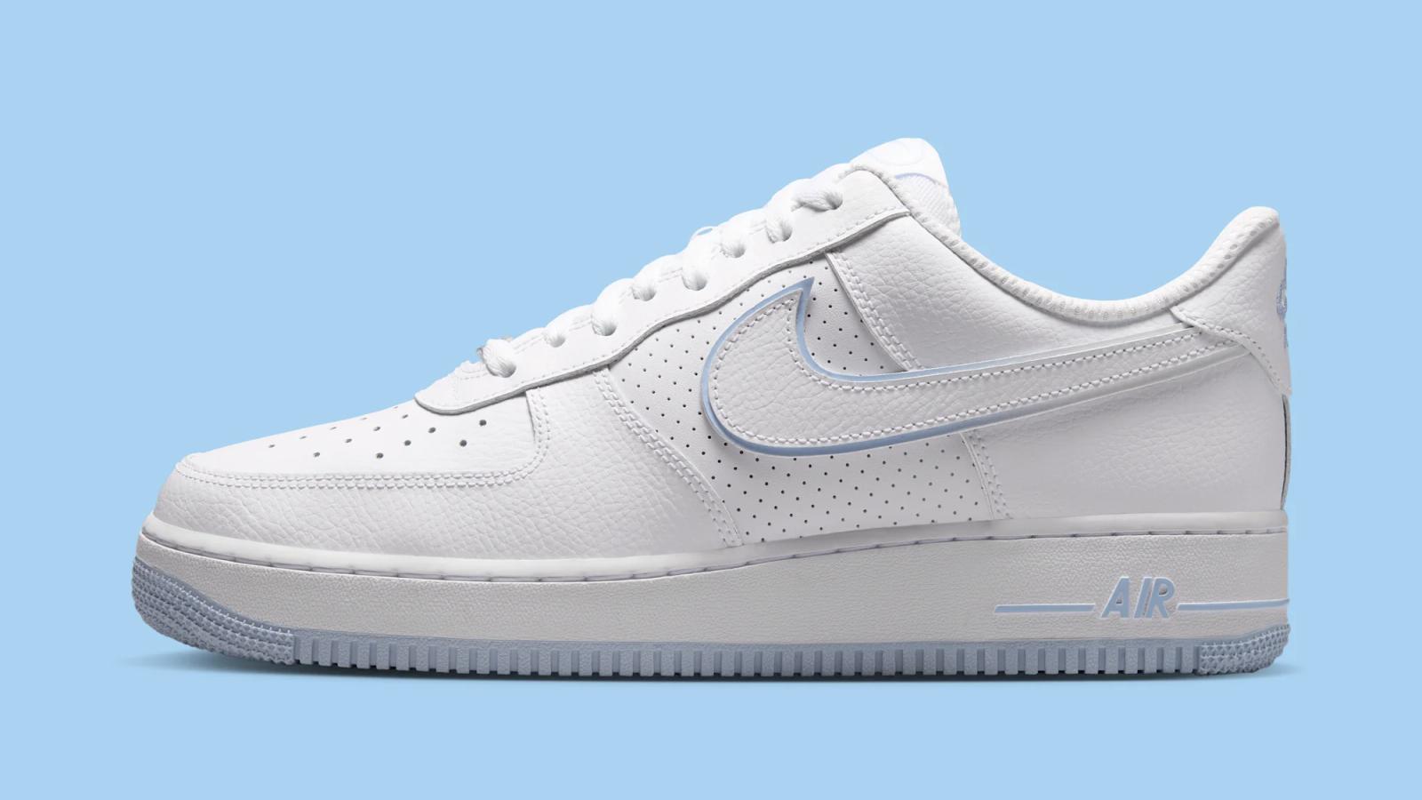 Nike Air Force 1 Low "White & Baltic Blue" drops July 1st, 2026
