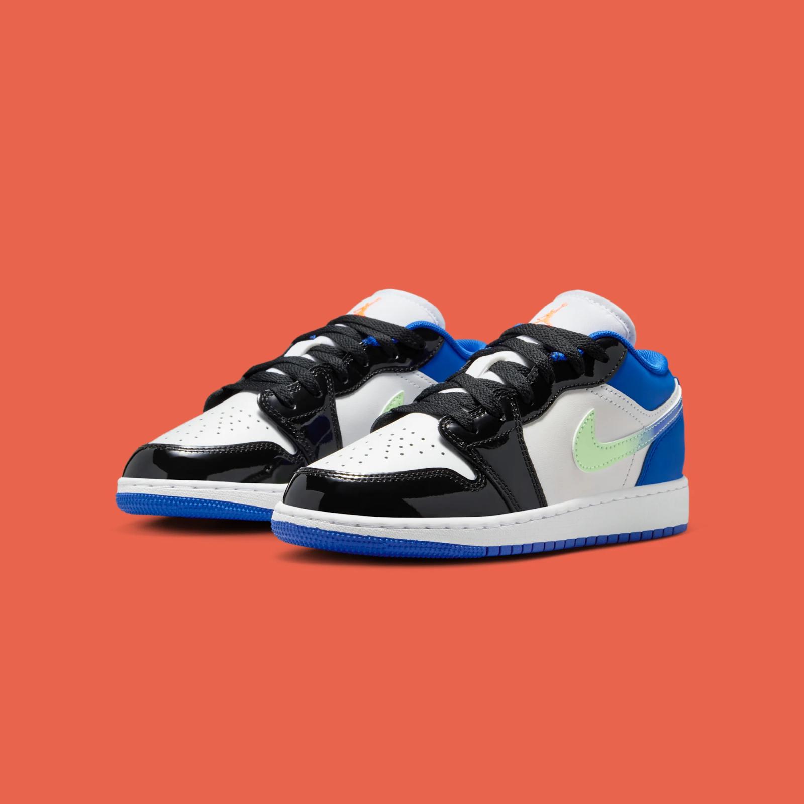 Air Jordan 1 Low SE GS "Game Royal / Bright Mango" drops May 1, 2026