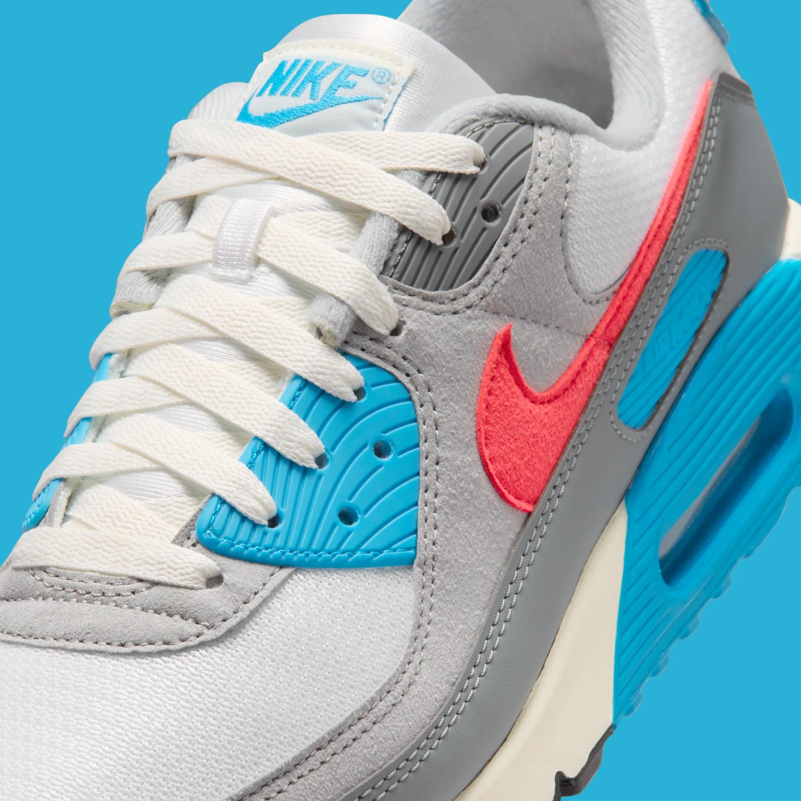 Nike Air Max 90 "Cool Grey & Infrared 23" drops April 1st, 2026