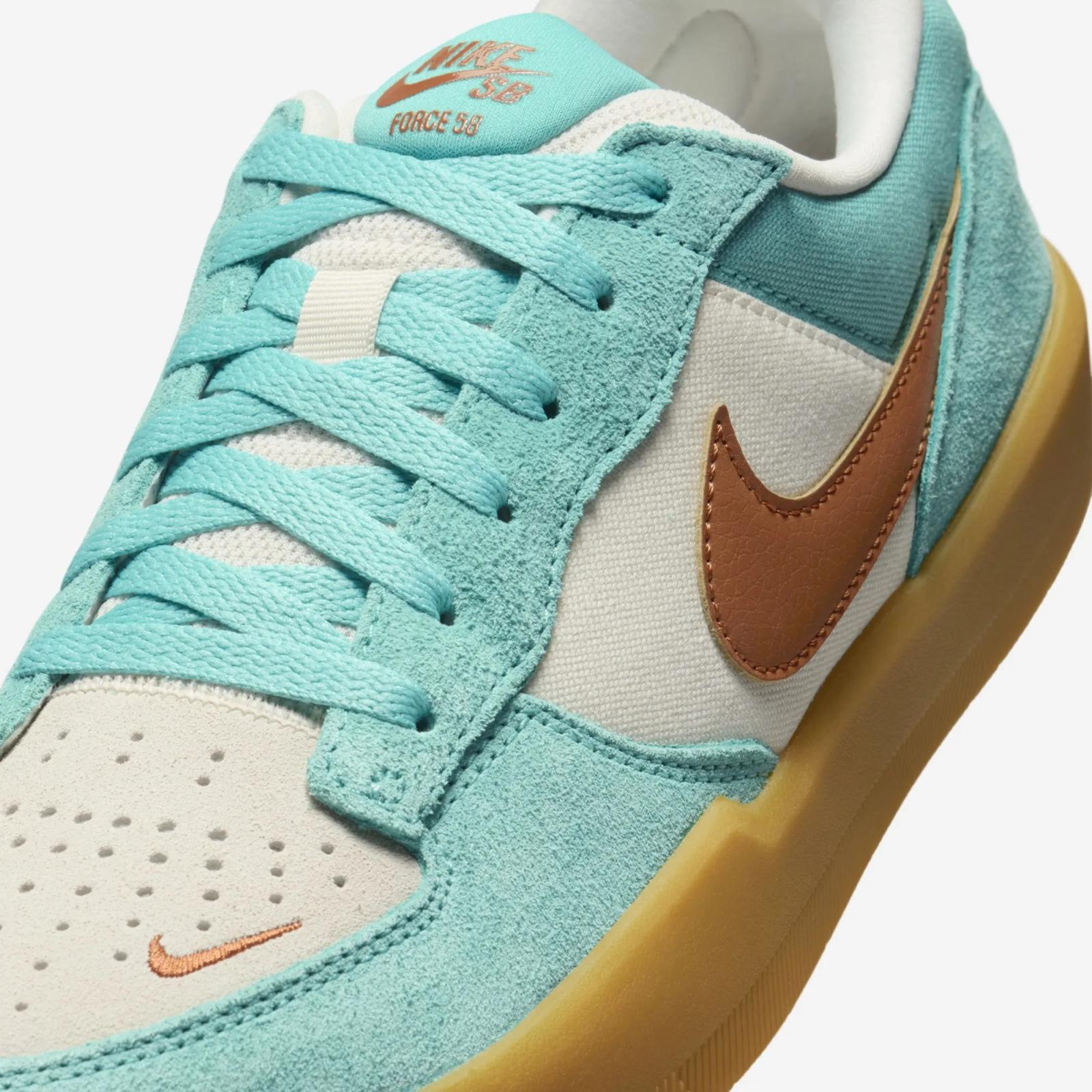 Nike SB Force 58 Green Frost / Dark Russet DV5477-302