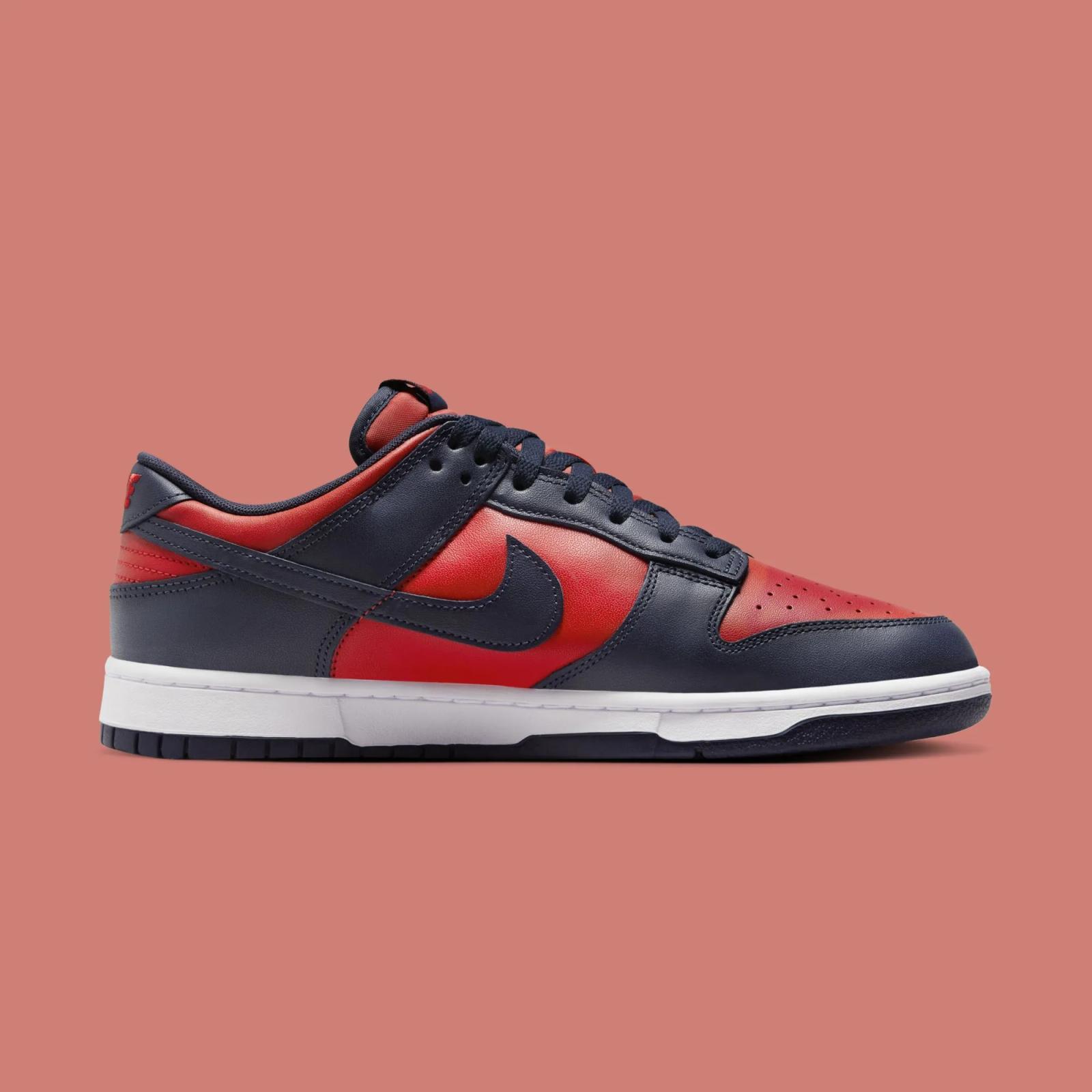 Nike Dunk Low Retro University Red / Obsidian DV0833-601