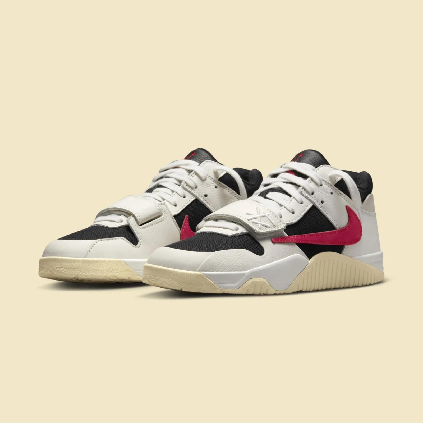 Travis Scott x Air Jordan Cut The Check Sail / University Red FZ8117-101