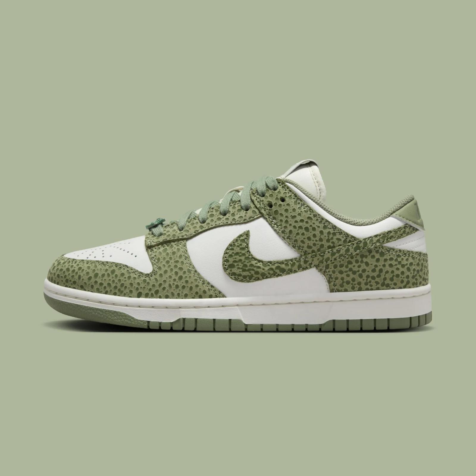 Nike Dunk Low Premium Safari Oil Green