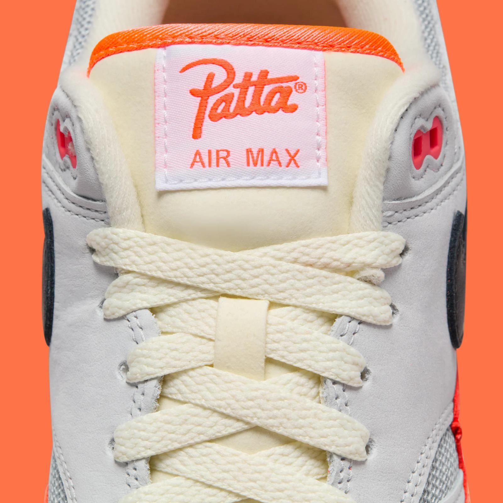 Patta x Nike Air Max 1 "Hyper Crimson" releasing in 2026