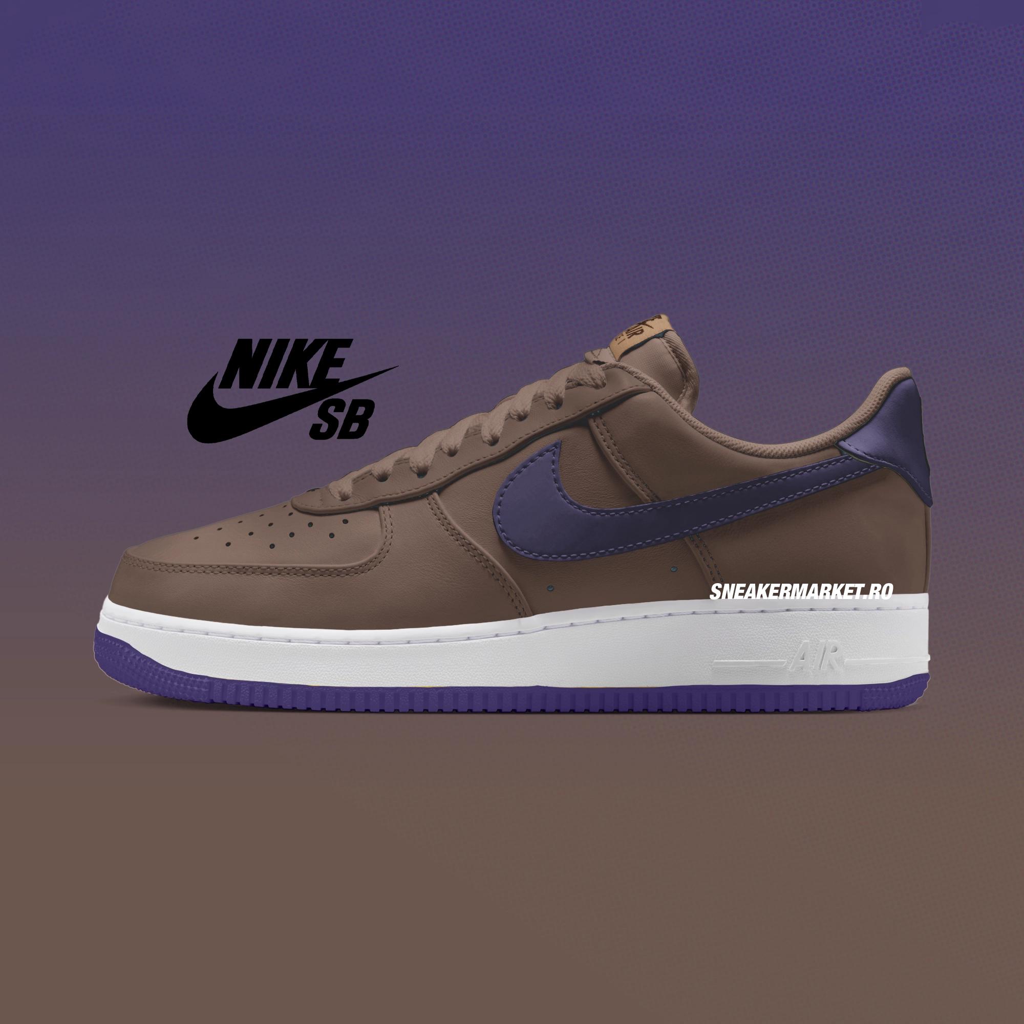 Ben-G x Nike SB x Nike Air Force 1 Low "Light Chocolate" drops in 2026