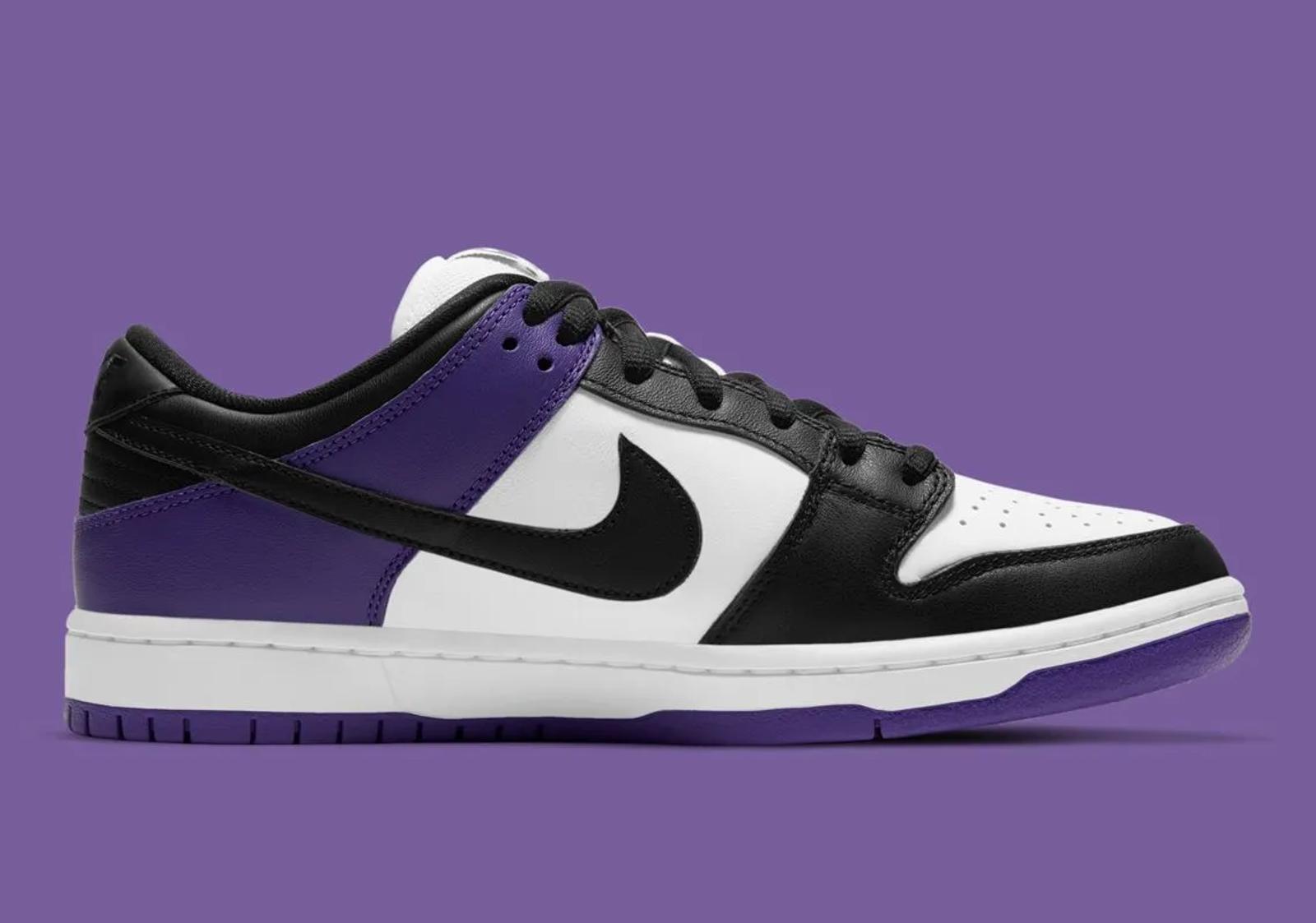 Nike SB Dunk Low Pro Court Purple Restock
