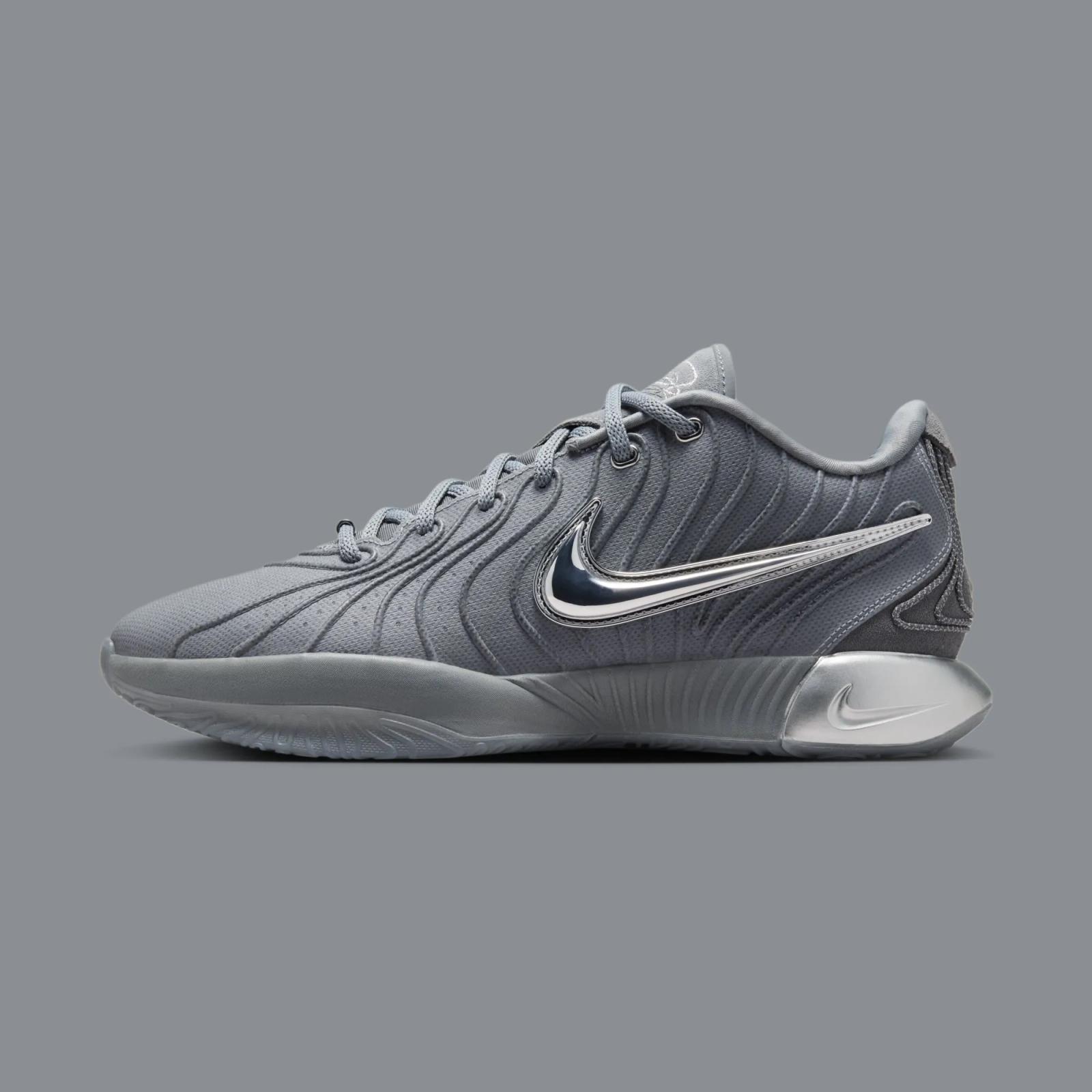 Nike LeBron 21 “Cool Grey / Metallic Silver”