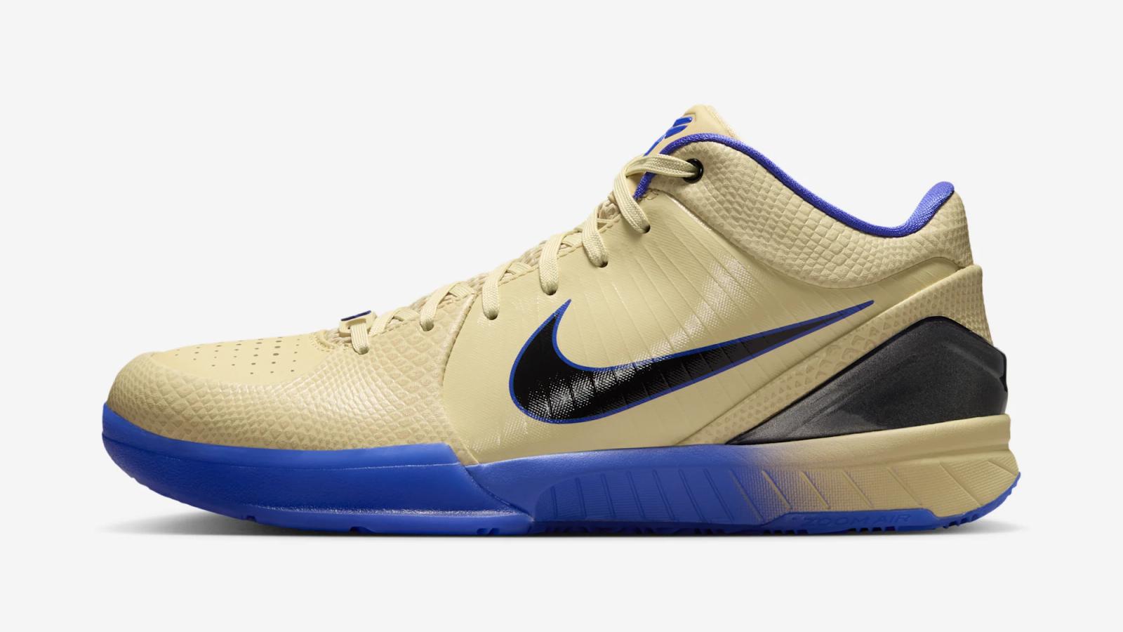 Nike Kobe 4 Protro FCB “Team Gold”