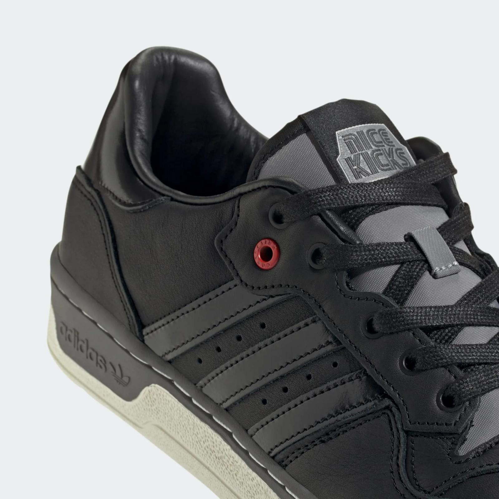 Nice Kicks x Adidas Rivalry Low Core Black IH2598
