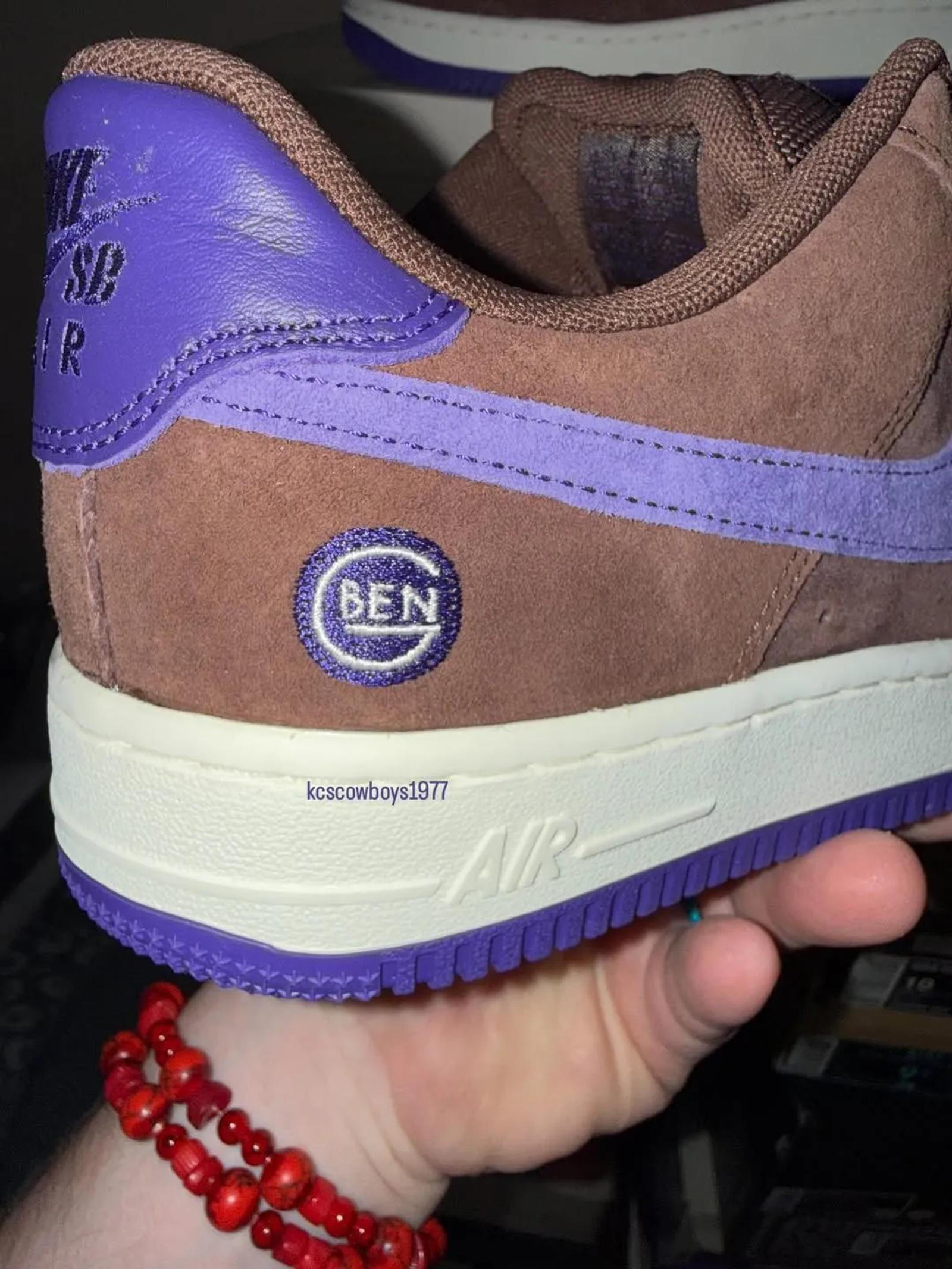 Ben-G x Nike SB x Nike Air Force 1 Low "Light Chocolate" drops in 2026