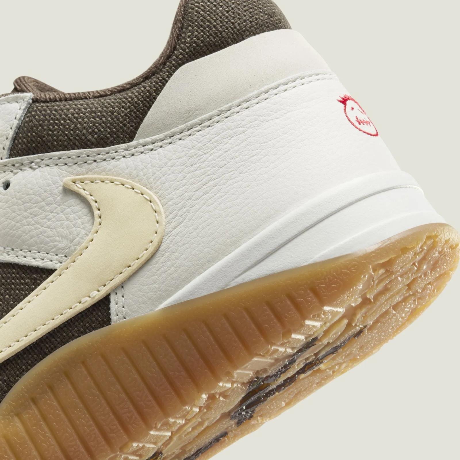 Air Jordan x Travis Scott Cut The Check Sail Olive