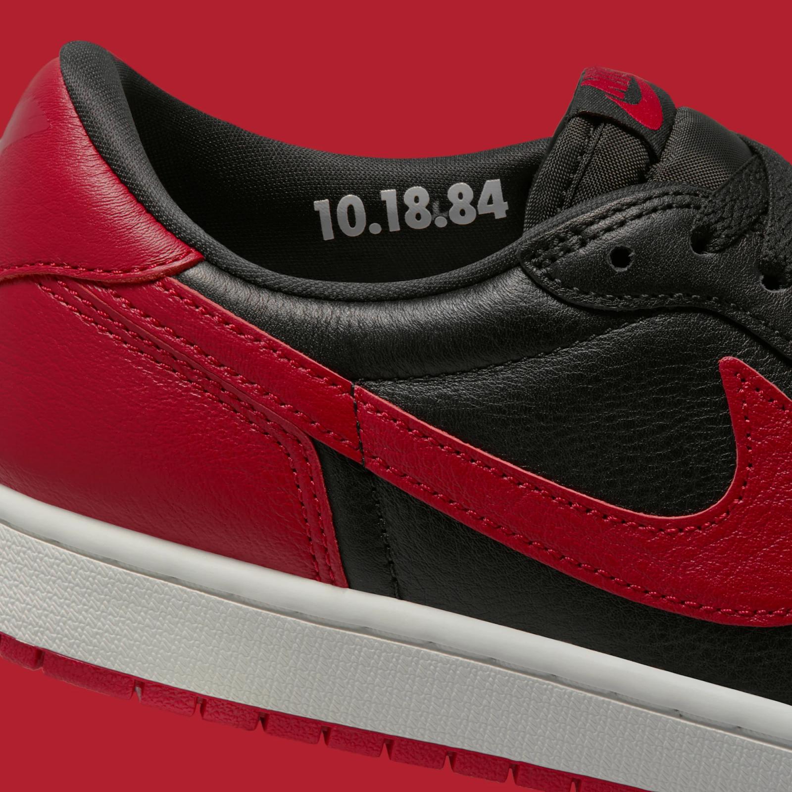 Air Jordan 1 Retro Low OG “Banned” drops May 16th, 2026