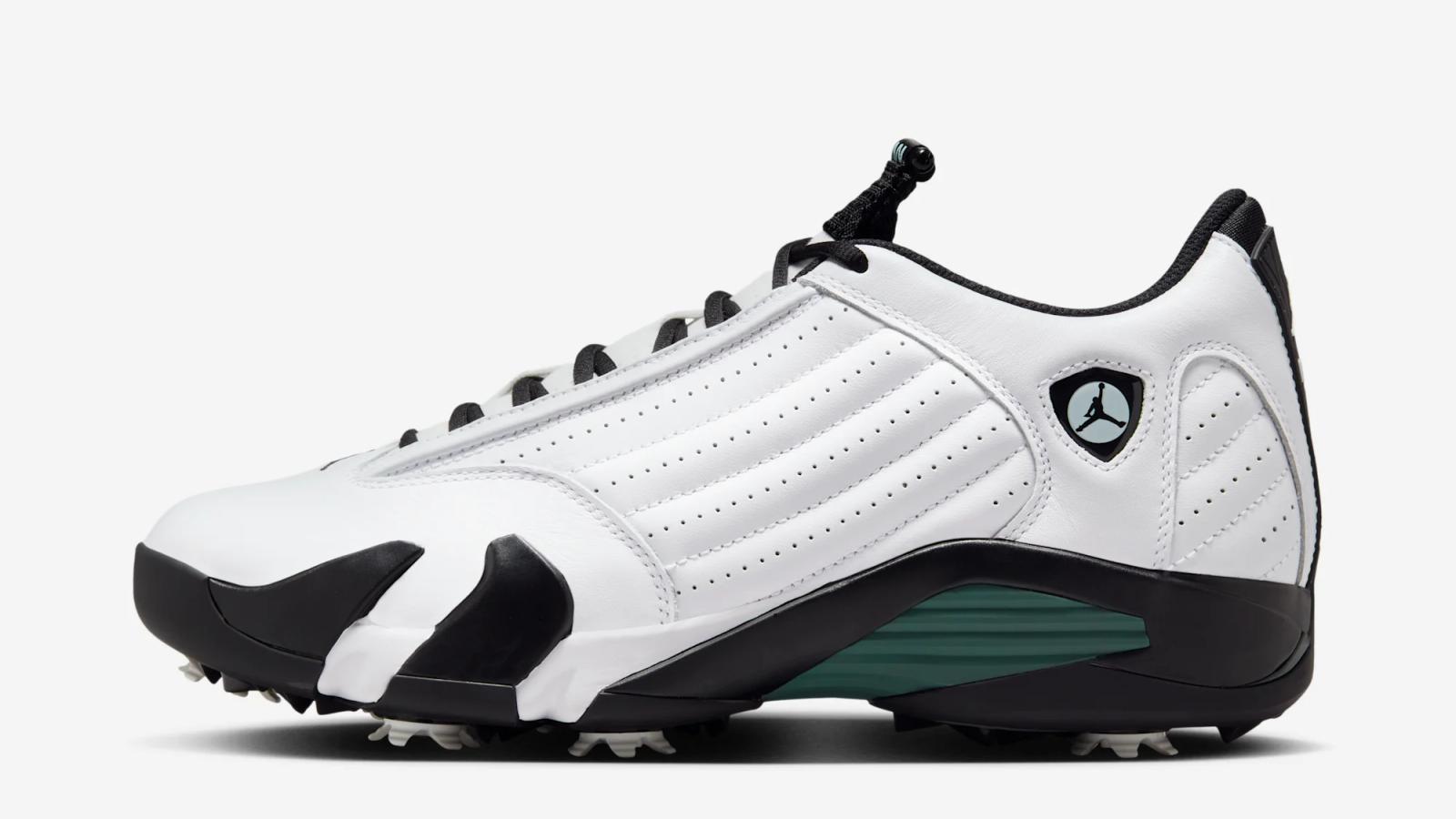 Air Jordan 14 Golf “White / Oxidized Green”
