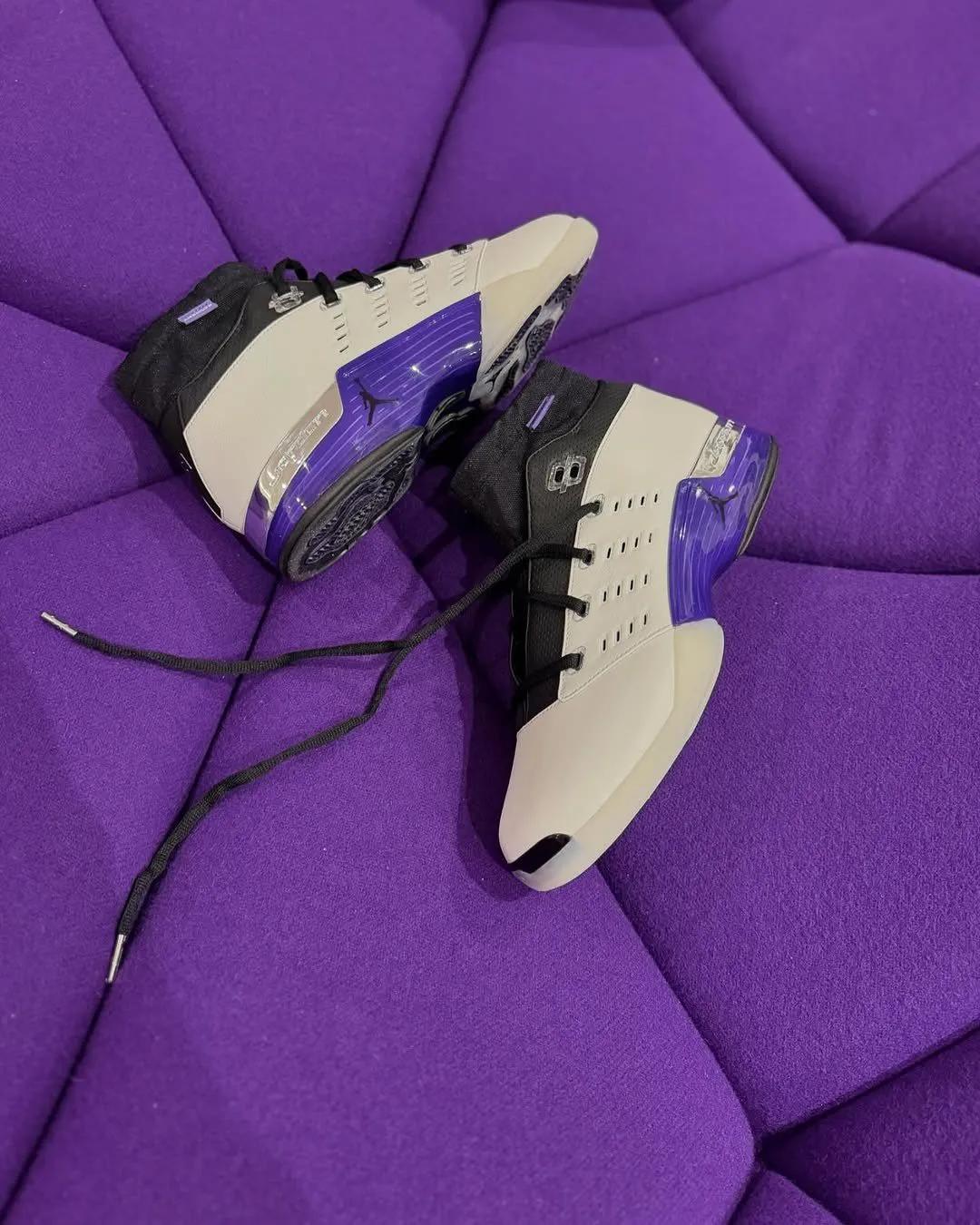 Infinite Archives x Air Jordan 17 Retro Low Beach Metallic Silver Black IH0177-200 Release Date 2025