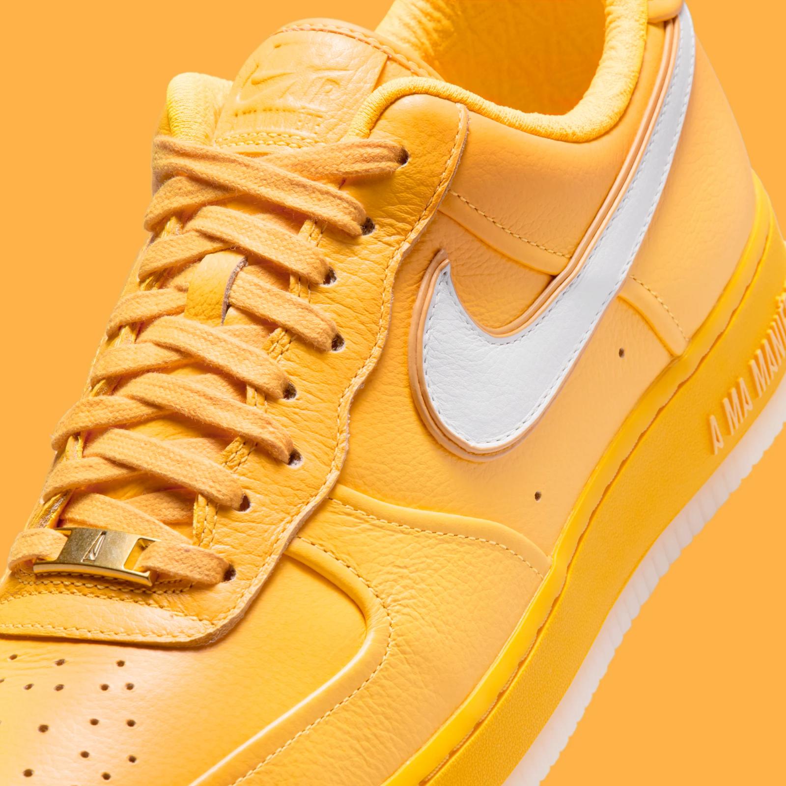 A Ma Maniere x Nike Air Force 1 Low "Laser Orange" drops in 2026