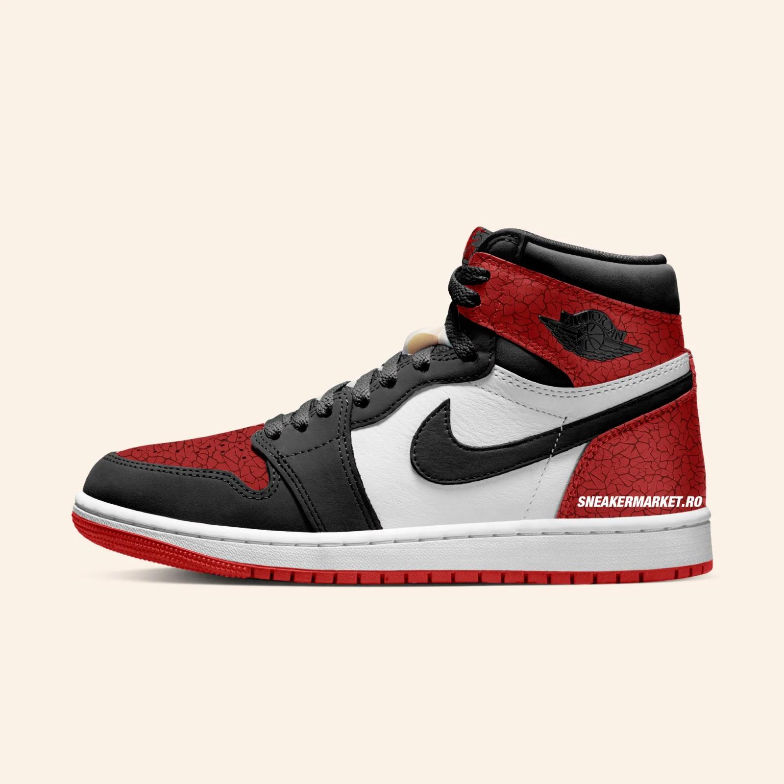 Air Jordan 1 Retro High OG Bred Toe Varsity Red FD2596-602 Release Date 2025