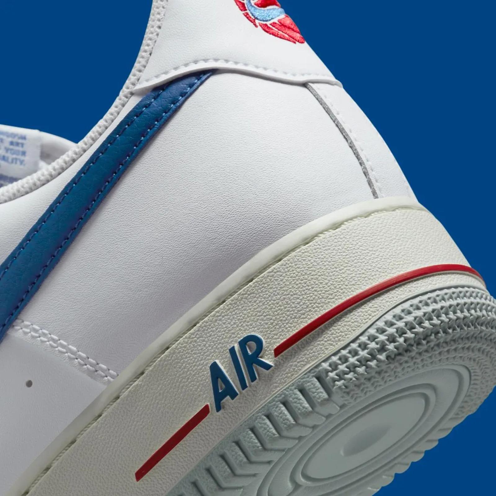 Nike Air Force 1 Low White Blue Red