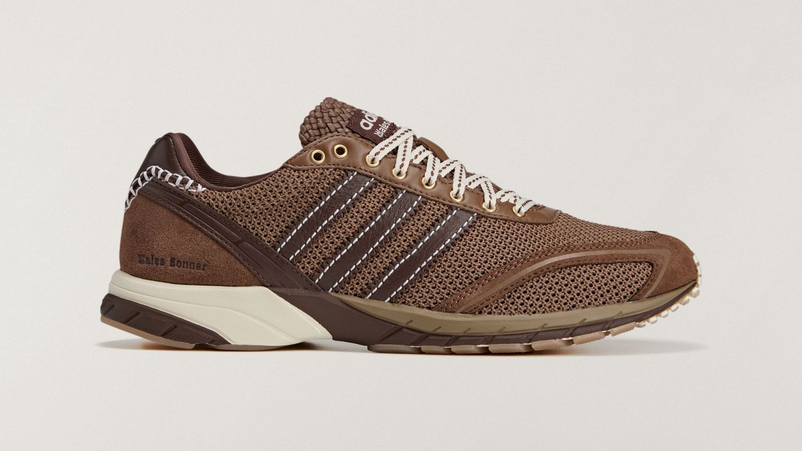 Wales Bonner x Adidas Adizero Adios Mesh "Auburn" drops April 17th, 2026