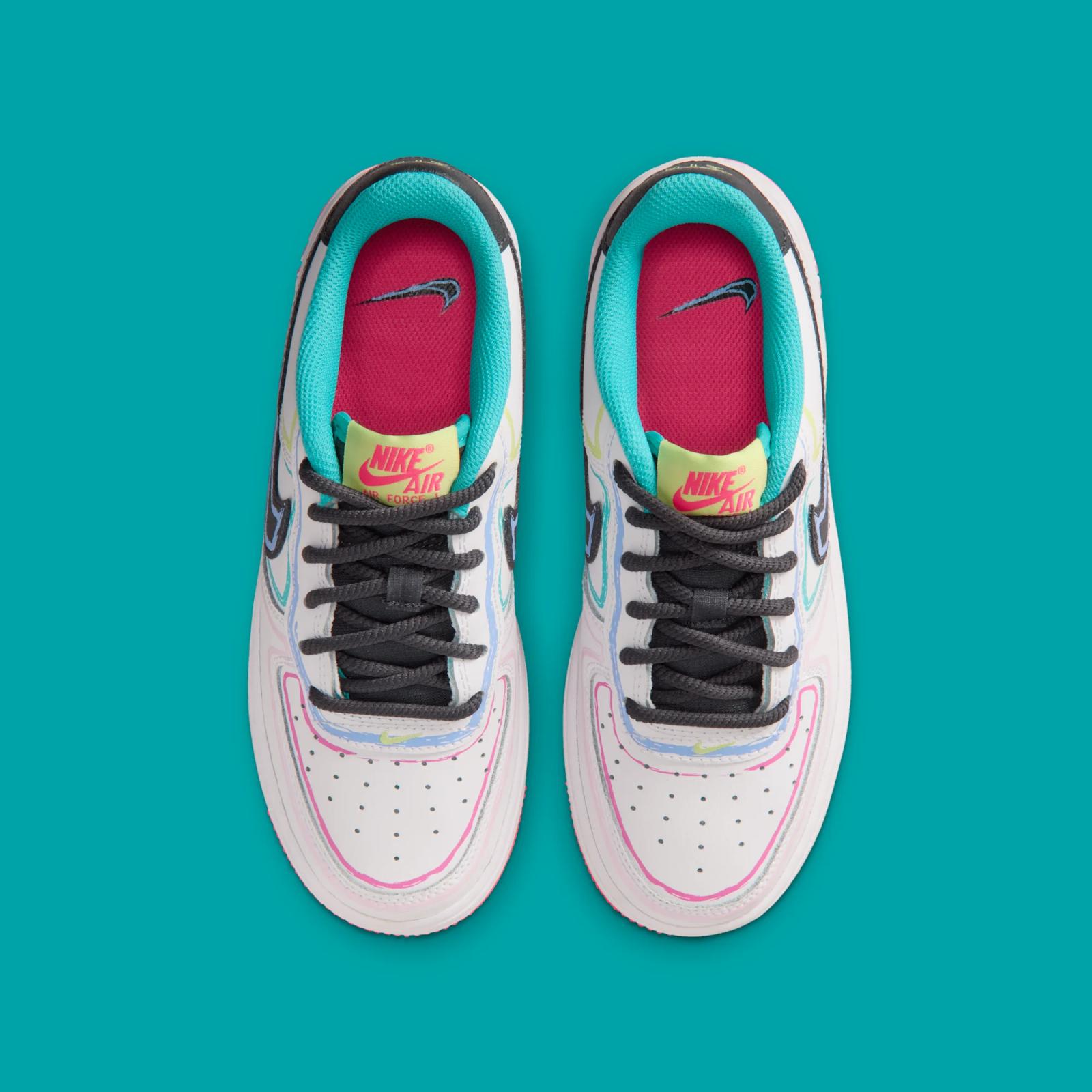 Nike Air Force 1 Low GS "Multi-Color" drops in 2026