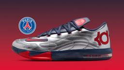 Paris Saint-Germain x Nike Zoom KD 6 "Metallic Silver" drops September 18th, 2026 Paris Saint-Germain x Nike Zoom KD 6 "Metallic Silver" drops September 18th, 2026