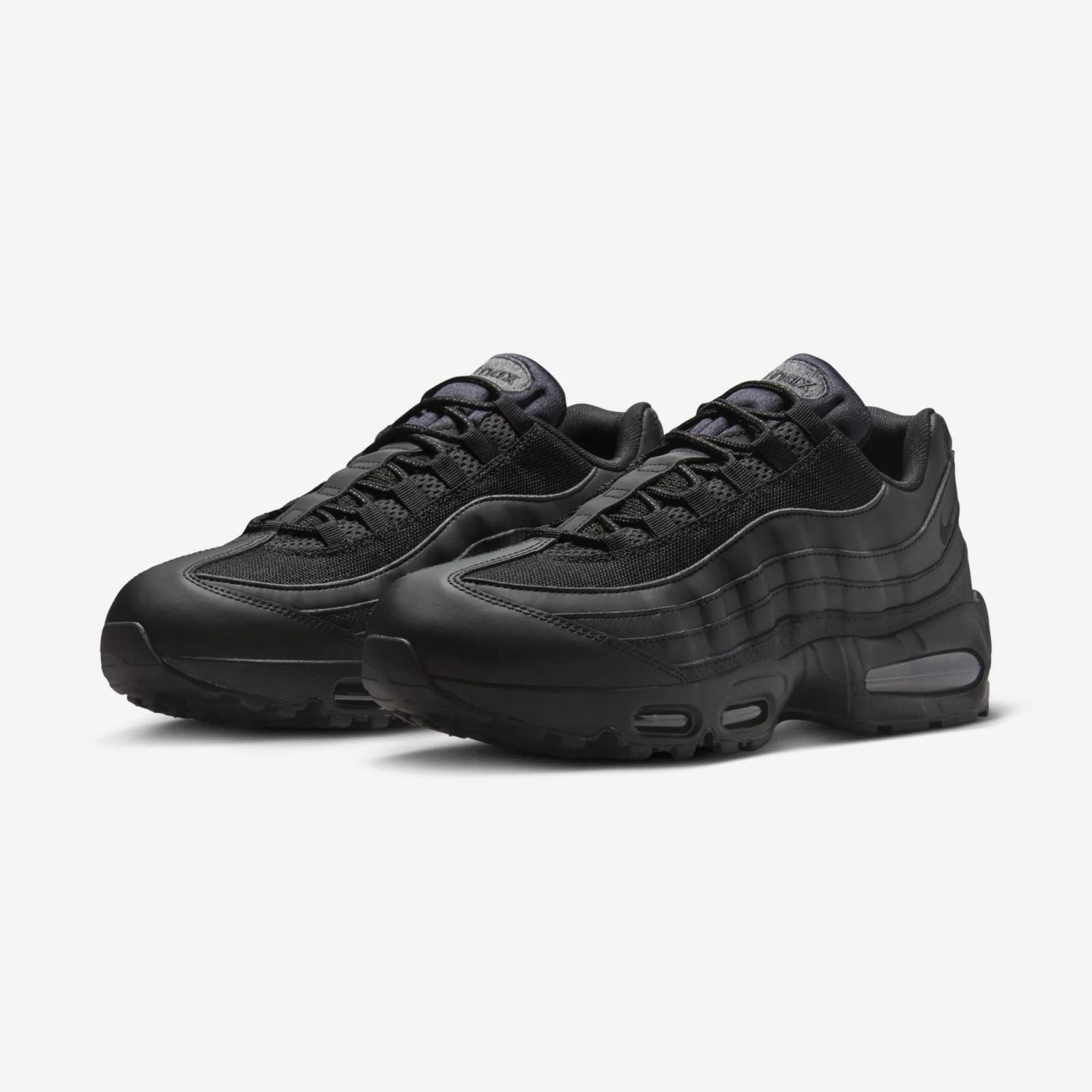 Nike Air Max 95 OG Big Bubble Triple Black HM8755-001 Release Date 2025
